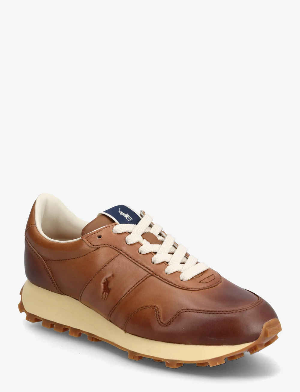 Polo Ralph Lauren - PRL Trail 125 Leather Sneaker - sneaker - pale russet - 0
