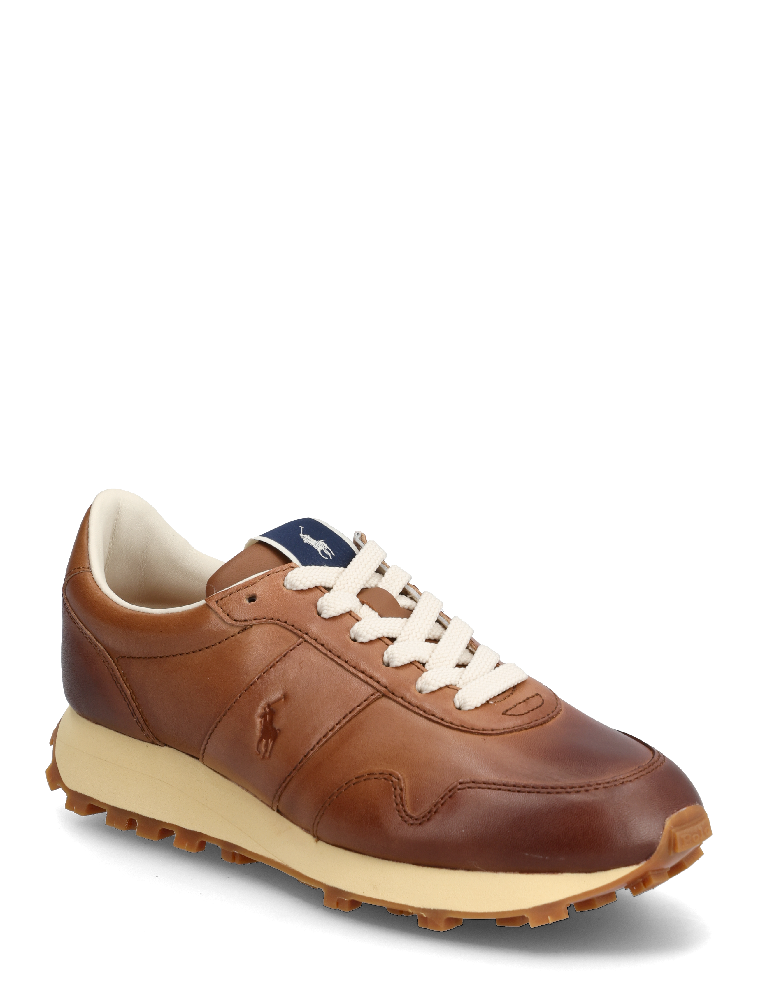 Polo Ralph Lauren PRL Trail 125 Leather Sneaker - Sko - PALE RUSSET / brown
