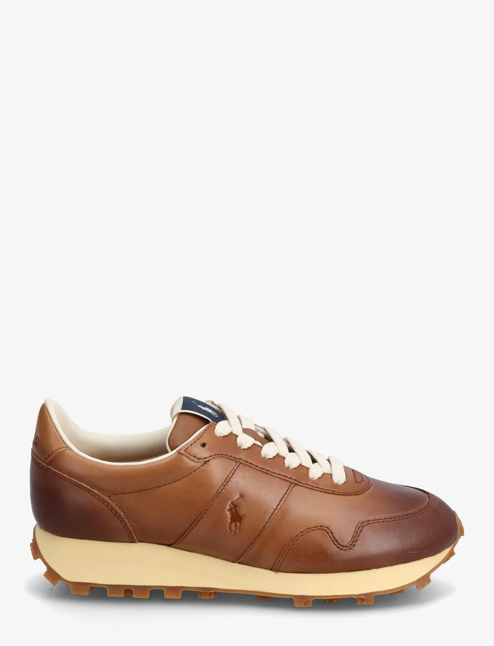 Polo Ralph Lauren - PRL Trail 125 Leather Sneaker - sneaker - pale russet - 1