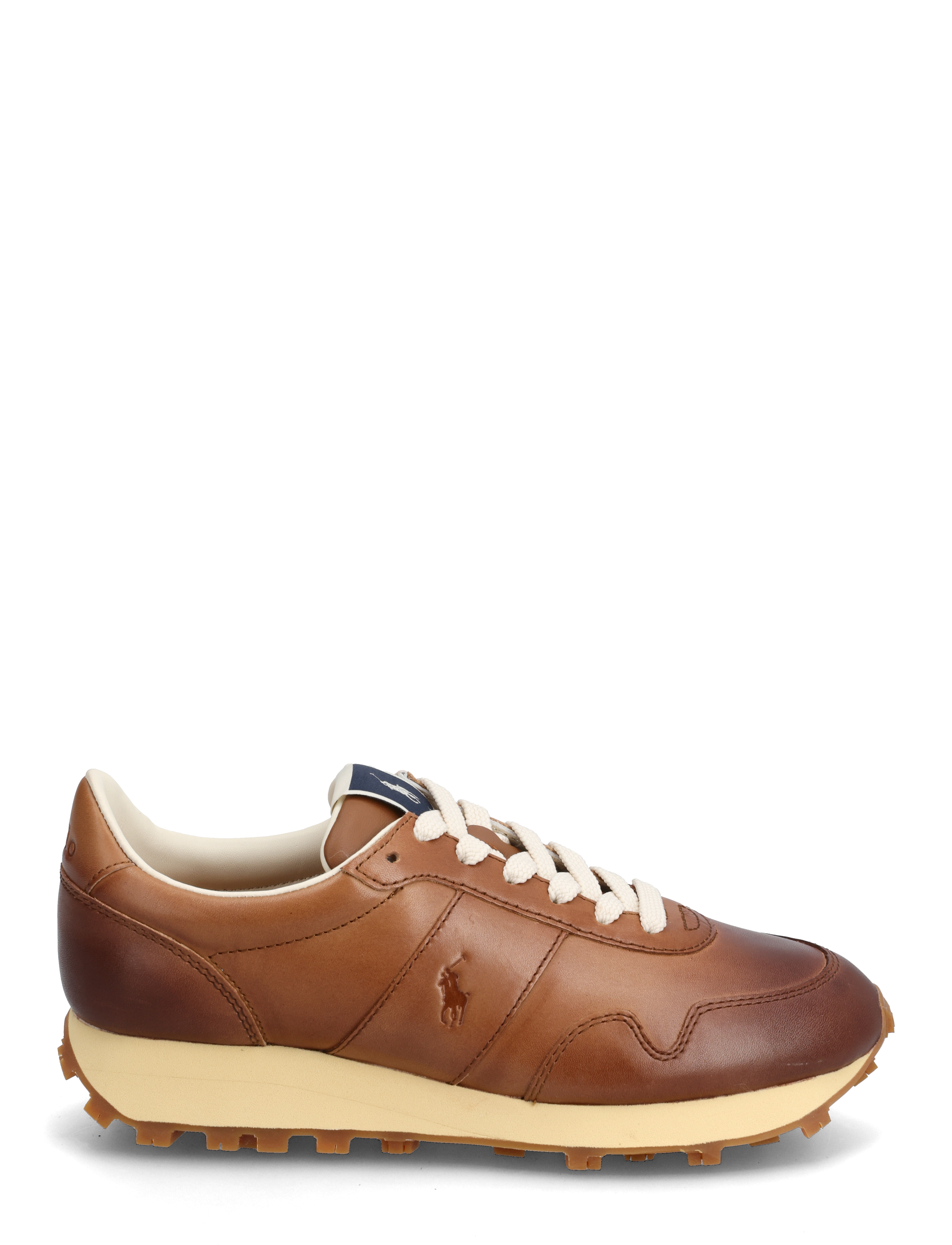 Polo Ralph Lauren - PRL Trail 125 Leather Sneaker - baskets basses - pale russet - 1