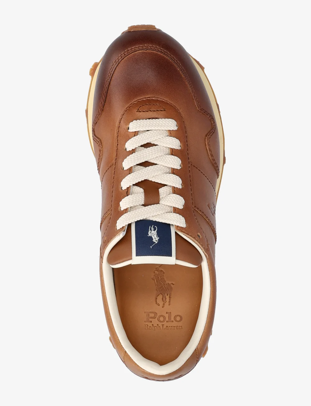 Polo Ralph Lauren - PRL Trail 125 Leather Sneaker - sneaker - pale russet - 3