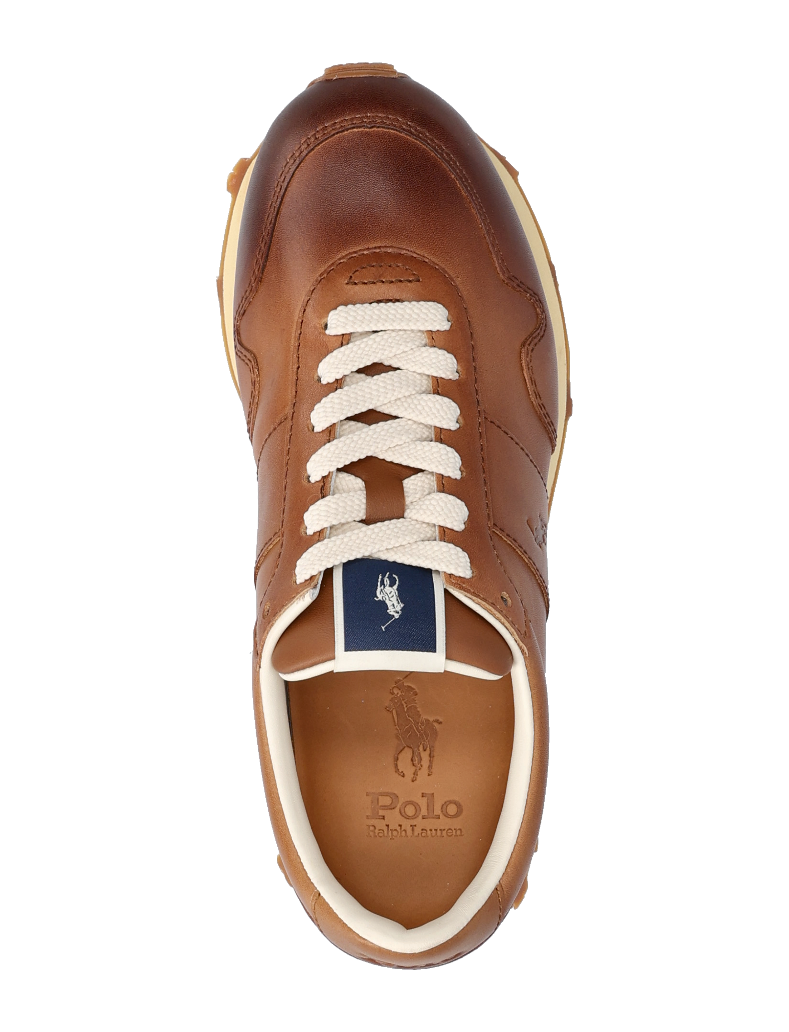 Polo Ralph Lauren - PRL Trail 125 Leather Sneaker - baskets basses - pale russet - 3