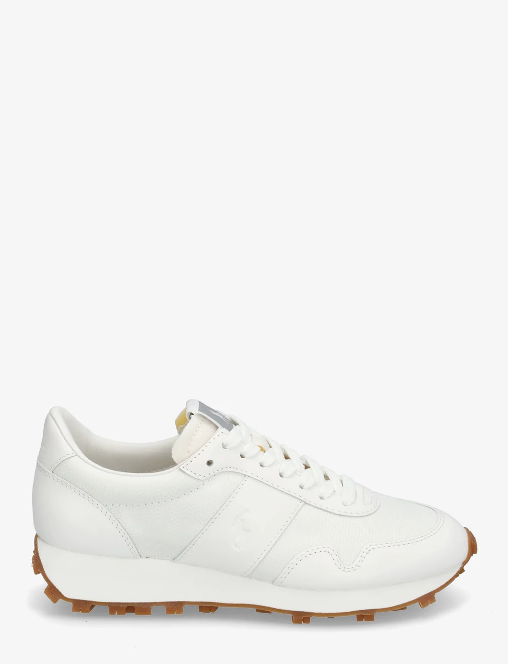 Polo Ralph Lauren - Trail 125 Leather-Mesh Sneaker - konfirmasjon - all white - 1