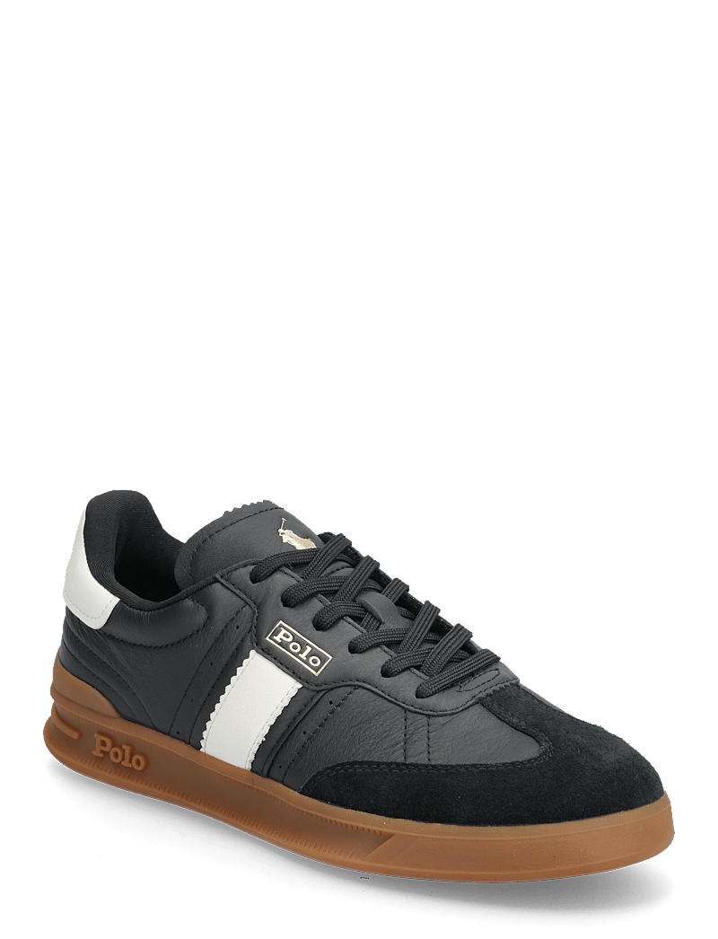 Polo Ralph Lauren - Heritage Aera Suede Sneaker - sneaker - black - 0