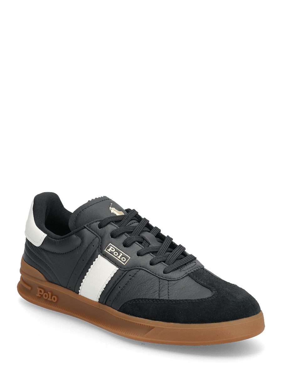 Polo Ralph Lauren - Heritage Aera Suede Sneaker - niedrige sneaker - black - 0