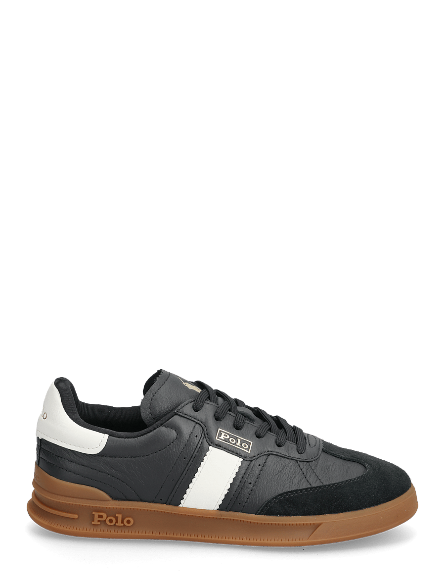 Polo Ralph Lauren - Heritage Aera Suede Sneaker - niedrige sneaker - black - 1