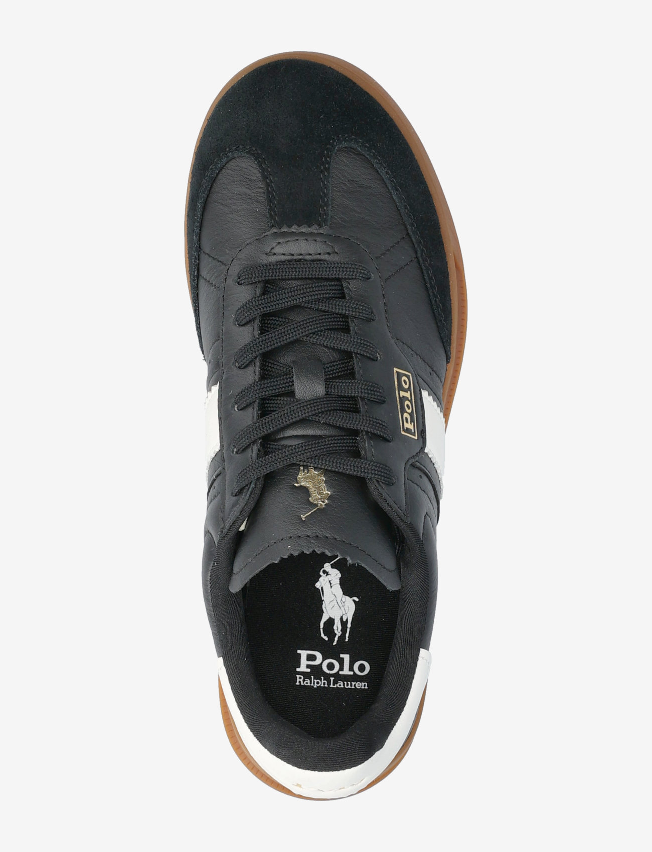 Polo Ralph Lauren - Heritage Aera Suede Sneaker - lave sneakers - black - 3