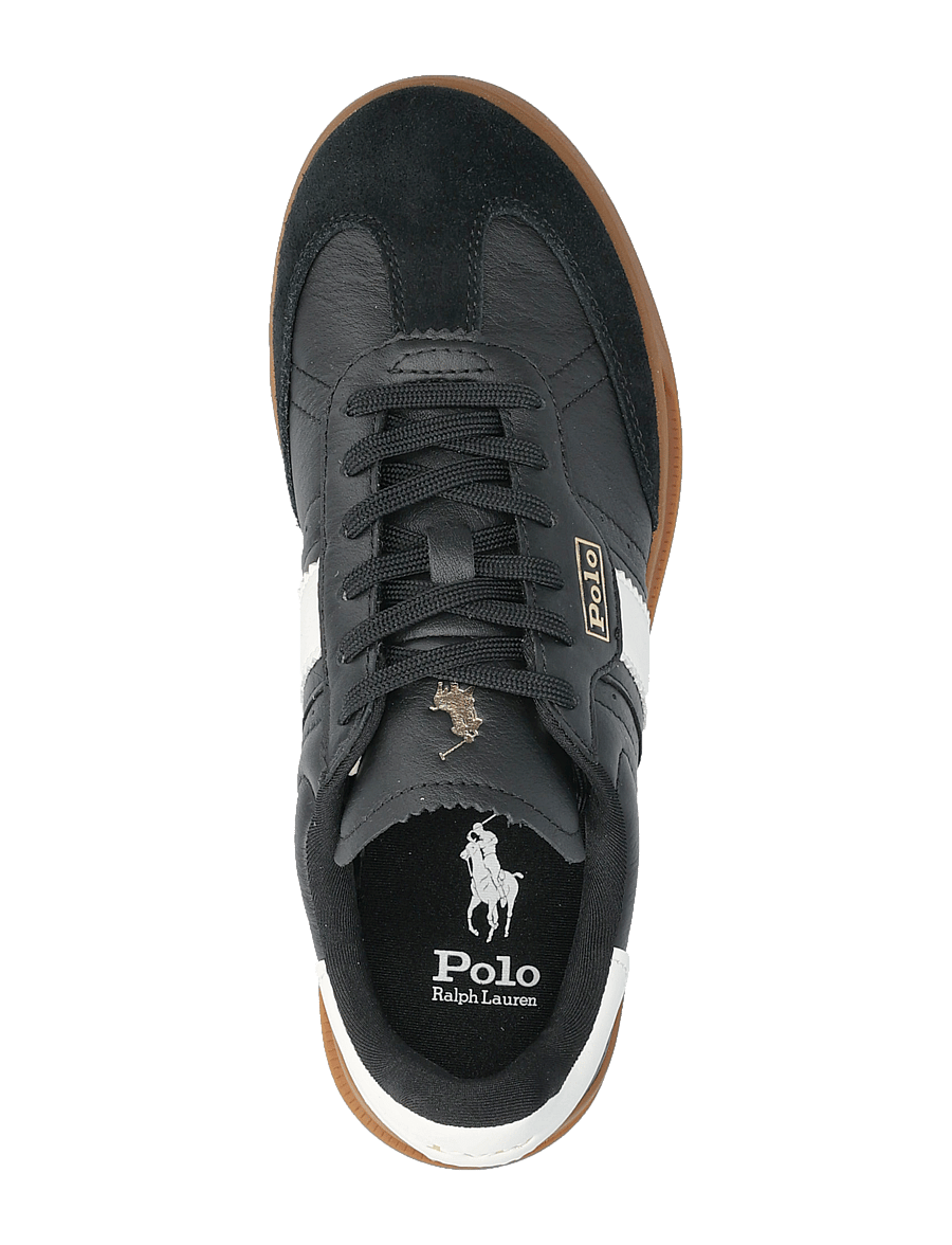 Polo Ralph Lauren - Heritage Aera Suede Sneaker - niedrige sneaker - black - 3