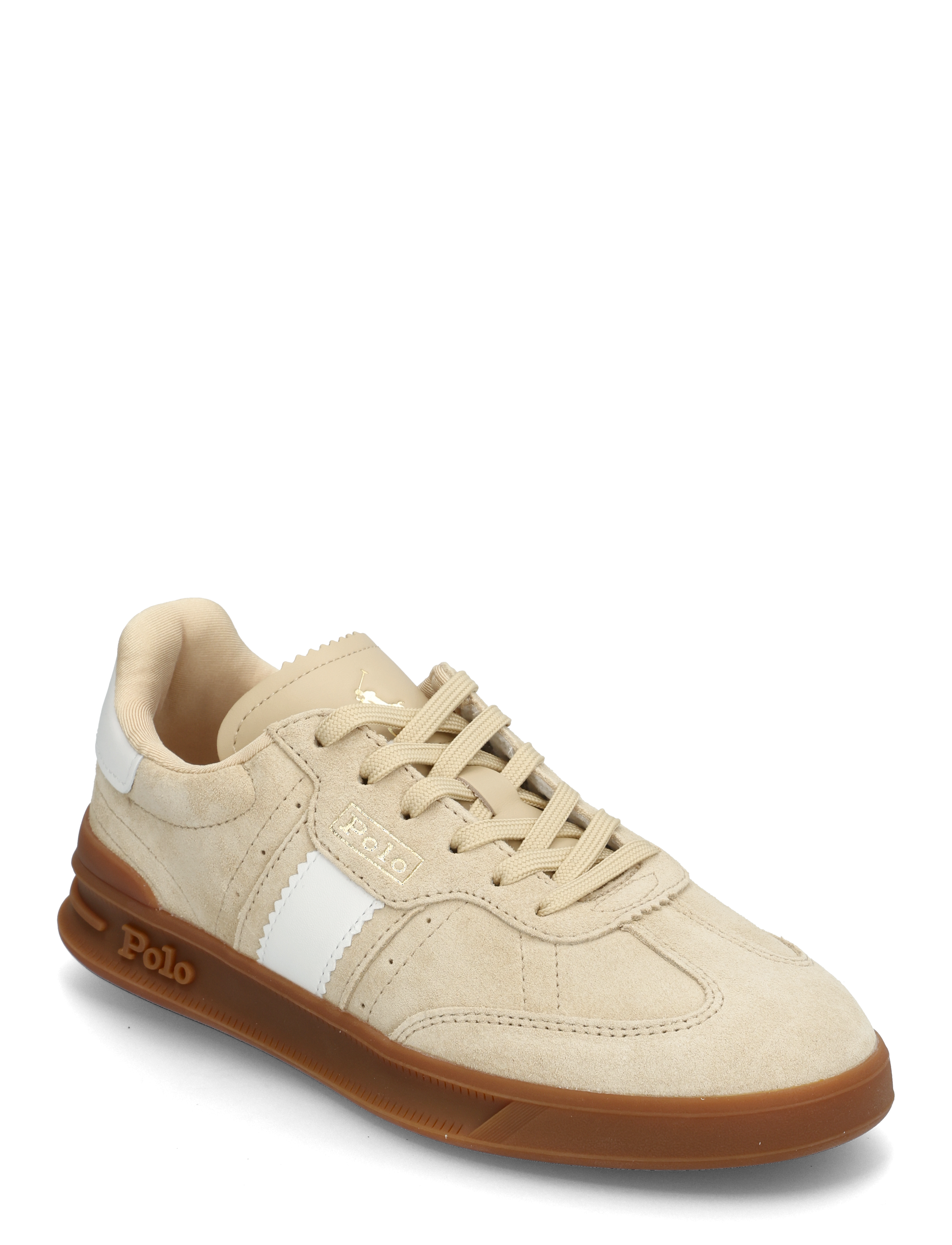 Polo Ralph Lauren Heritage Aera Suede Sneaker - Transitional Layering - CHAMOIS / beige
