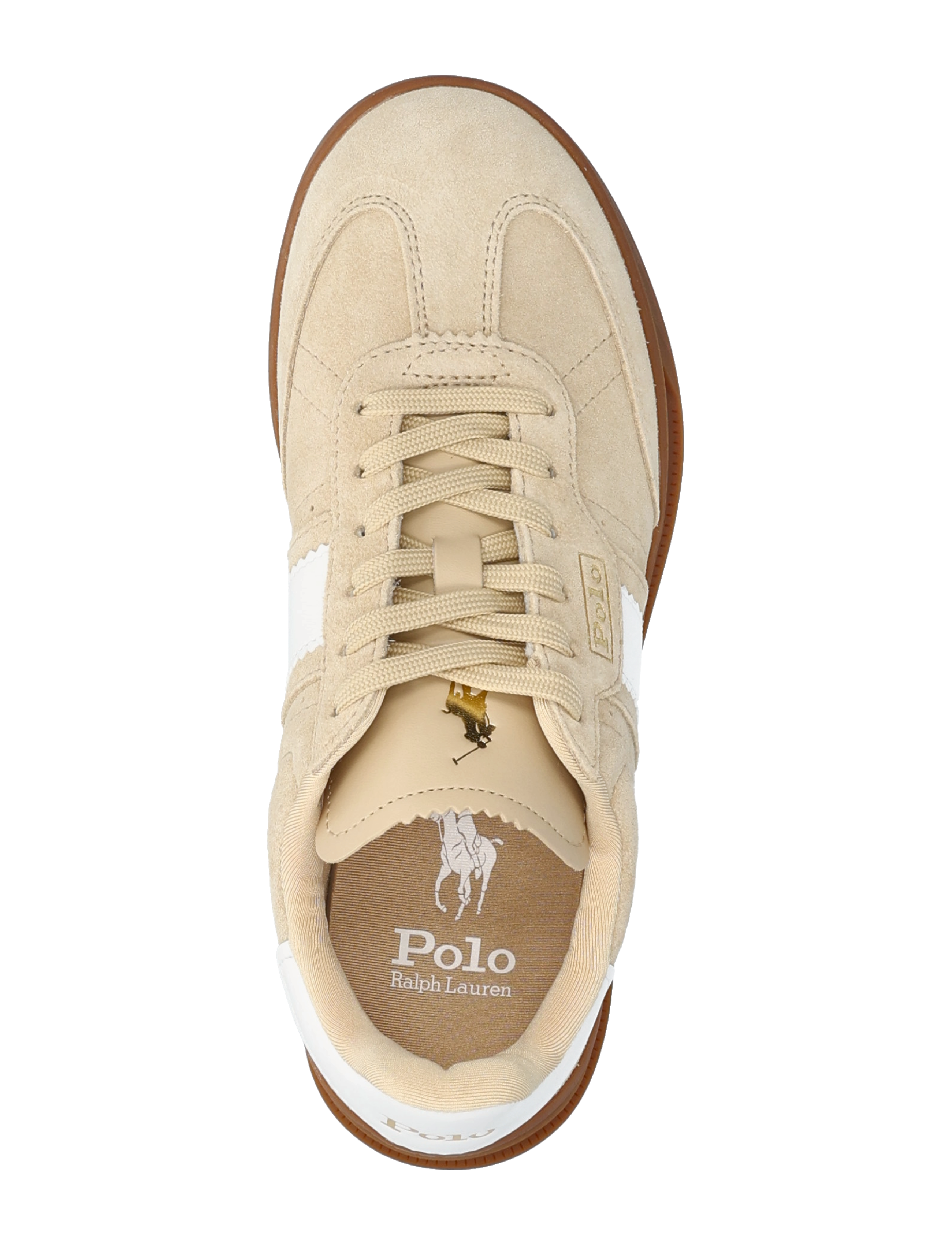 Polo Ralph Lauren - Heritage Aera Suede Sneaker - matalavartiset tennarit - chamois - 3