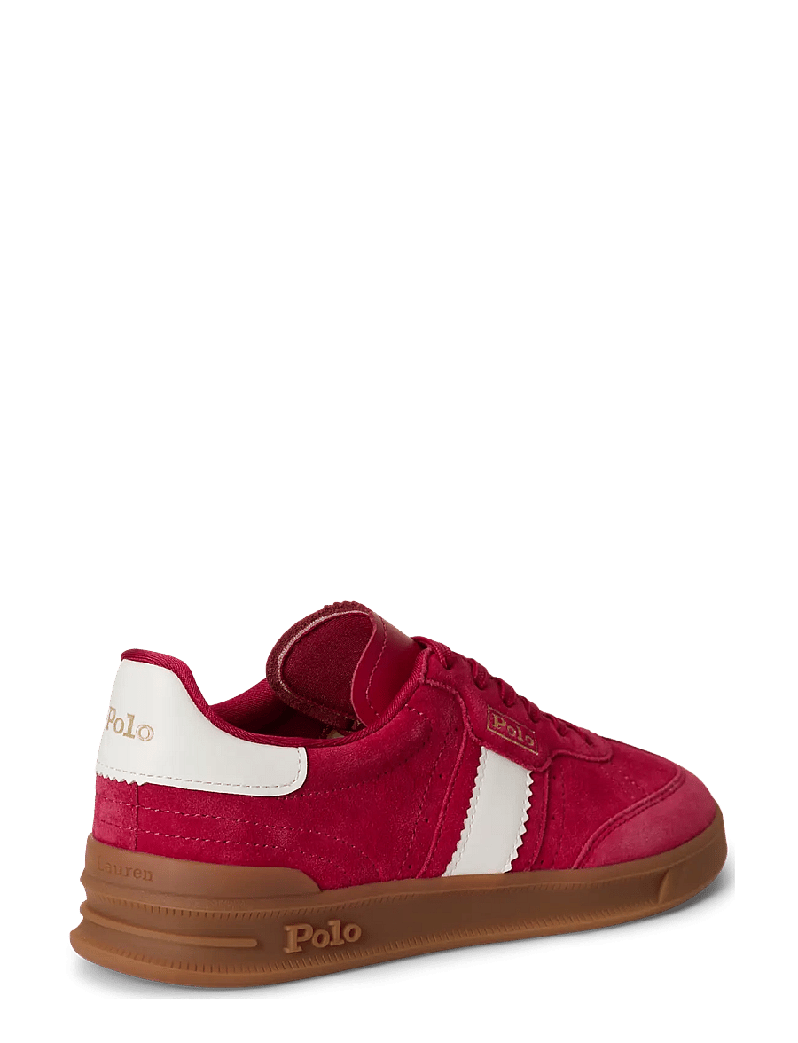 Polo Ralph Lauren - Heritage Aera Suede Sneaker - niedrige sneaker - classic red - 1