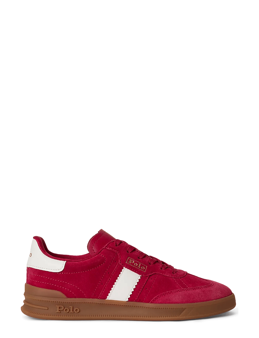 Polo Ralph Lauren - Heritage Aera Suede Sneaker - niedrige sneaker - classic red - 2