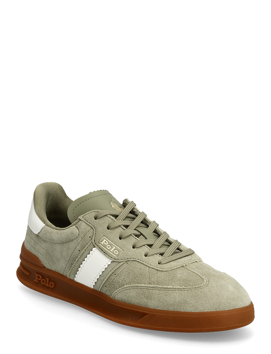 Polo Ralph Lauren - Heritage Aera Suede Sneaker - baskets basses - sage green/deckwa - 0