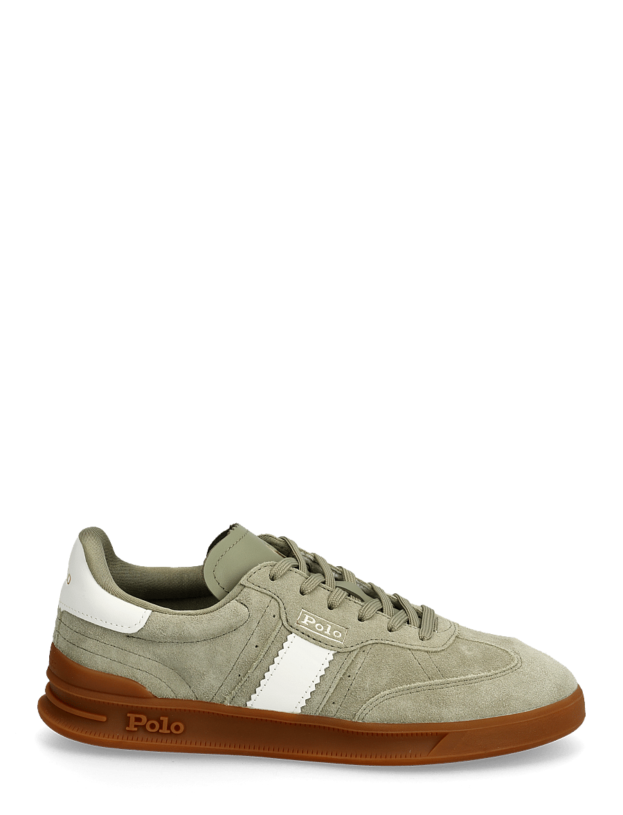 Polo Ralph Lauren - Heritage Aera Suede Sneaker - baskets basses - sage green/deckwa - 1
