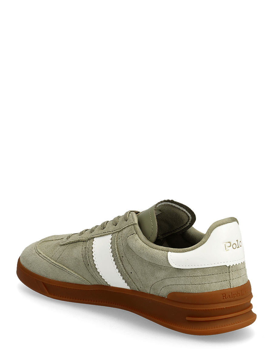 Polo Ralph Lauren - Heritage Aera Suede Sneaker - baskets basses - sage green/deckwa - 2