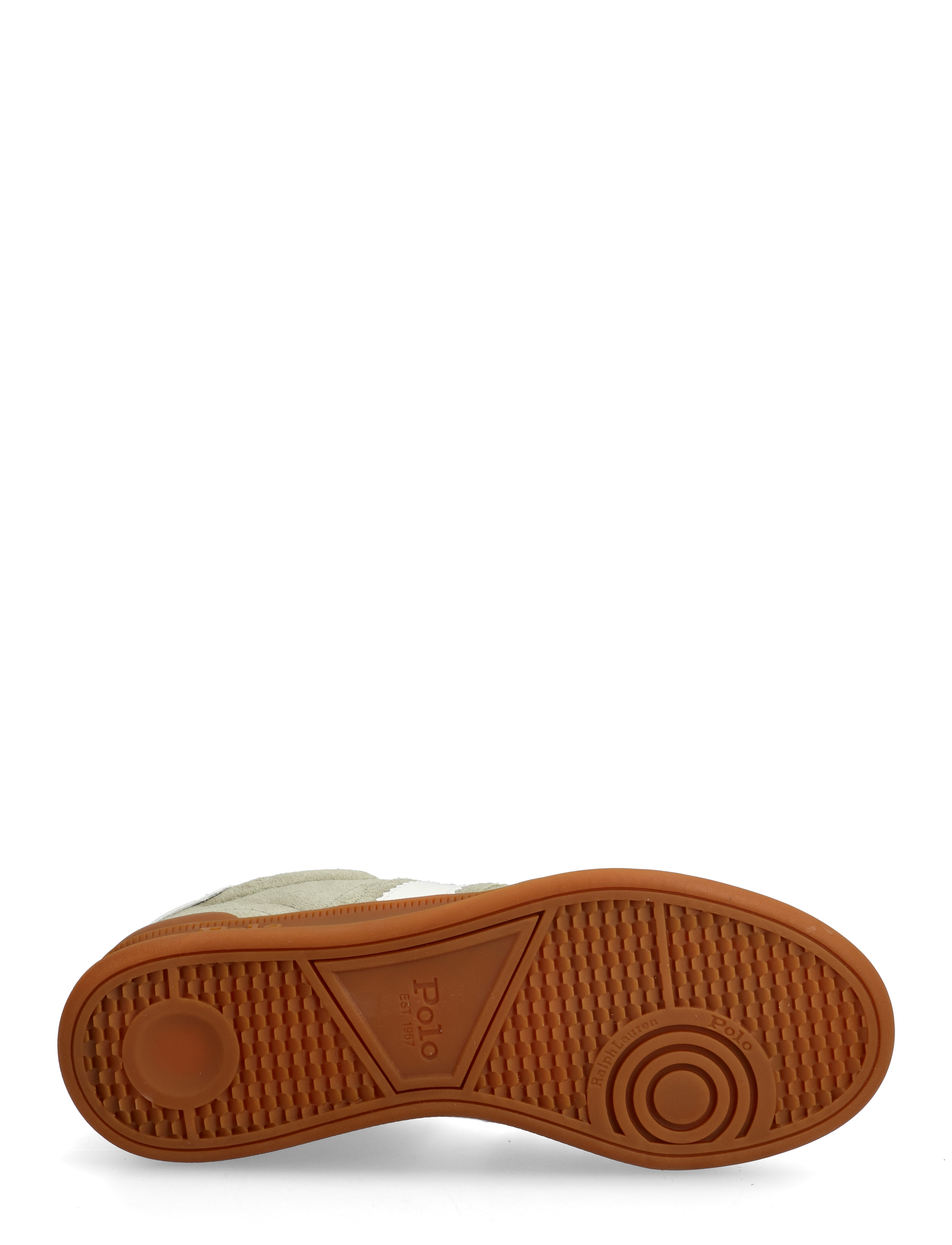 Polo Ralph Lauren - Heritage Aera Suede Sneaker - baskets basses - sage green/deckwa - 4