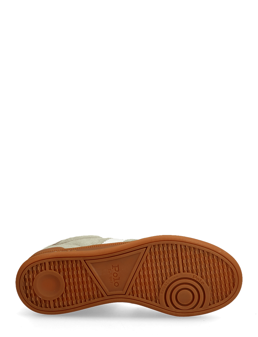 Polo Ralph Lauren - Heritage Aera Suede Sneaker - baskets basses - sage green/deckwa - 4