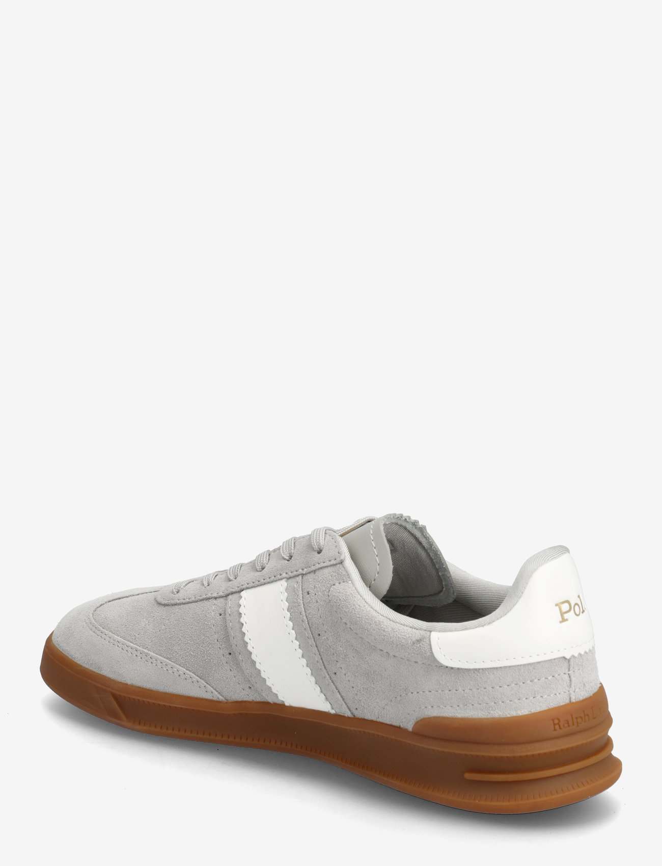 Polo Ralph Lauren - Heritage Aera Suede Sneaker - tennised - taupe grey/deckwa - 2