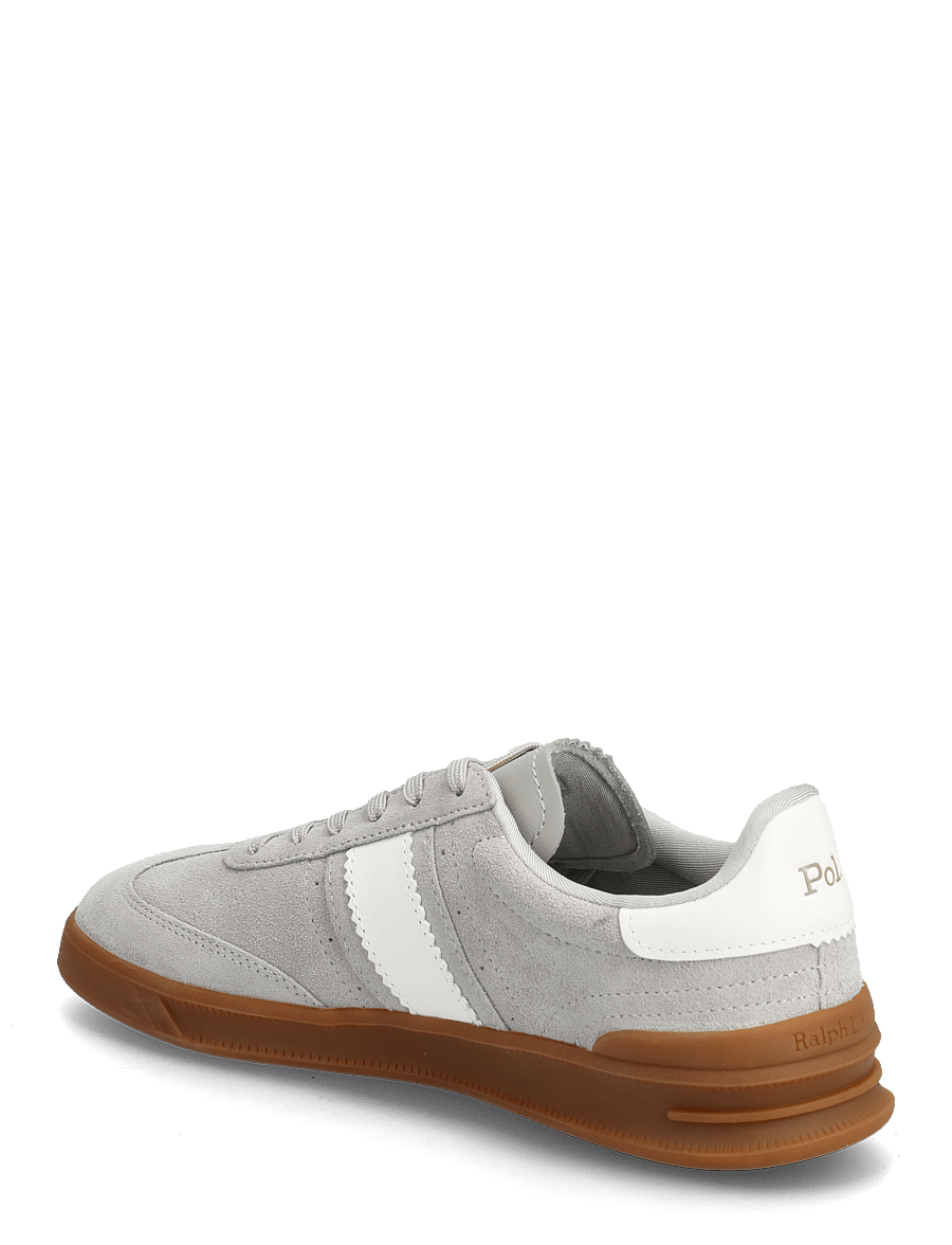 Polo Ralph Lauren - Heritage Aera Suede Sneaker - baskets basses - taupe grey/deckwa - 2