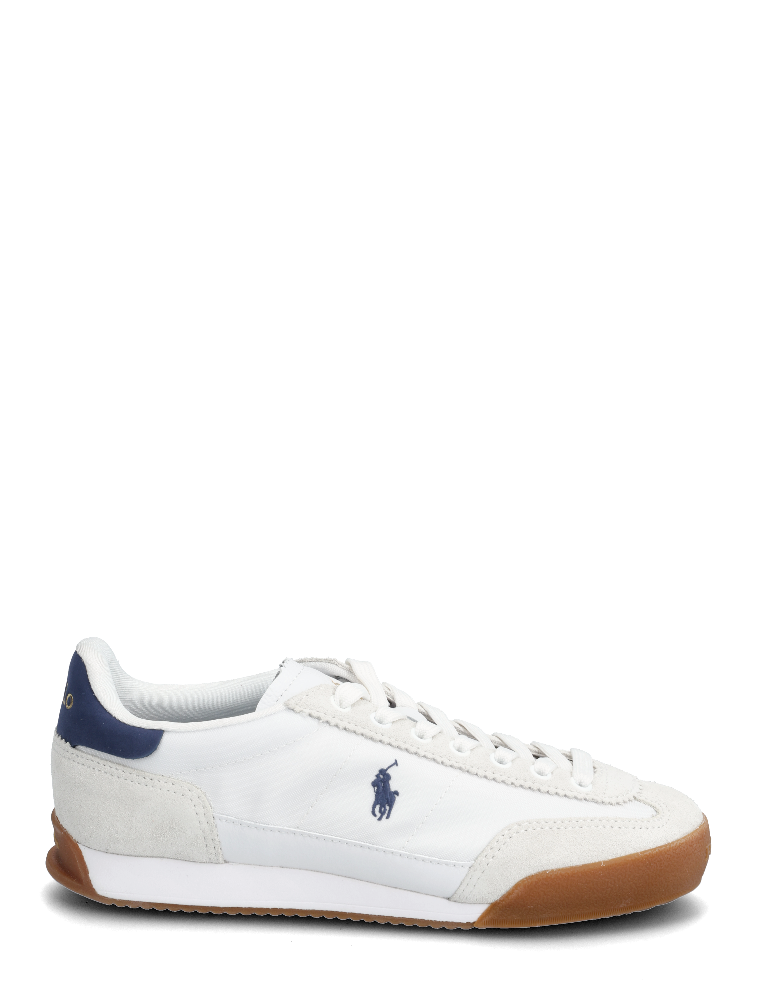 Polo Ralph Lauren - Hester Leather-Suede Sneaker - konfirmation - white/navy - 1