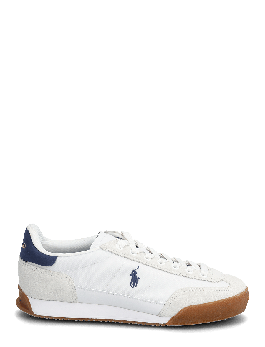 Polo Ralph Lauren - Hester Leather-Suede Sneaker - konfirmation - white/navy - 1