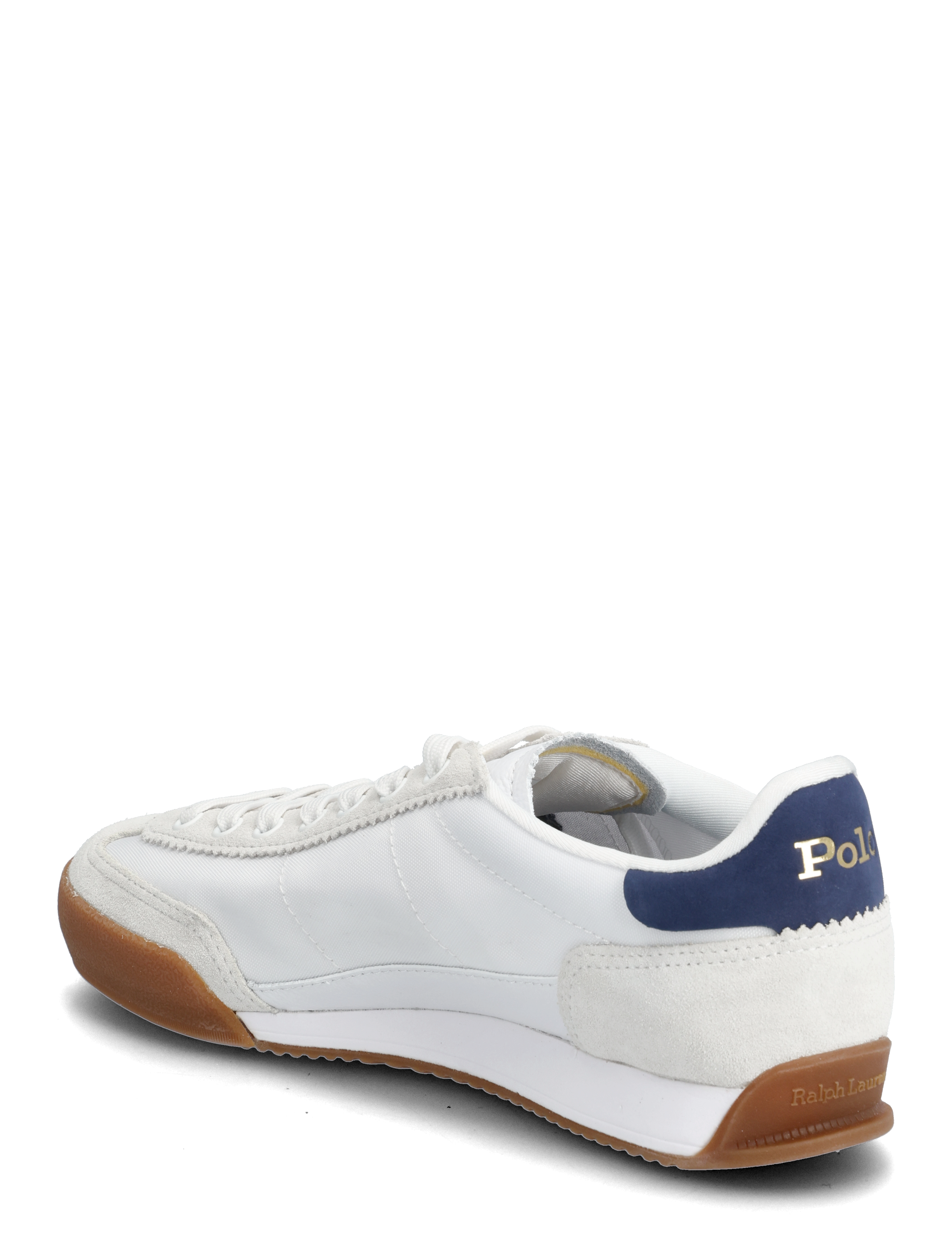 Polo Ralph Lauren - Hester Leather-Suede Sneaker - konfirmation - white/navy - 2