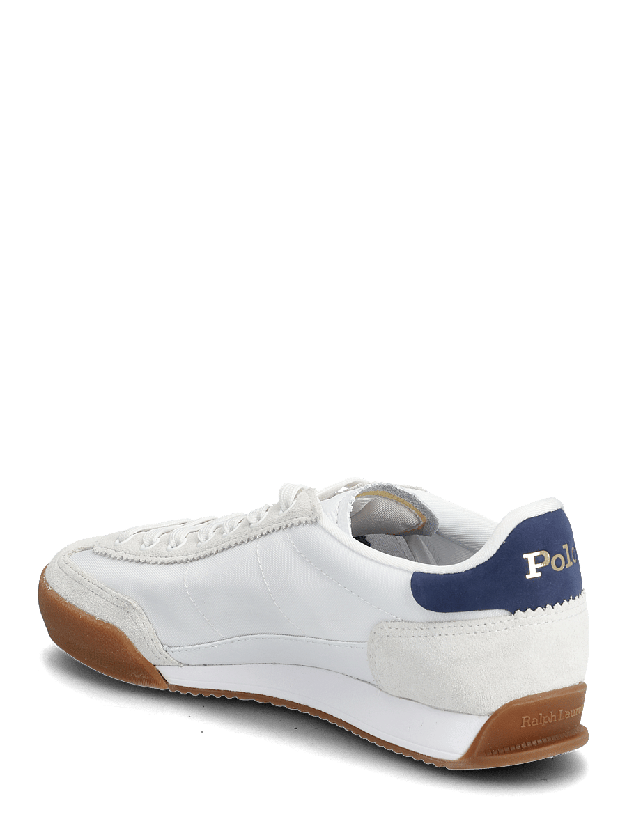 Polo Ralph Lauren - Hester Leather-Suede Sneaker - konfirmation - white/navy - 2