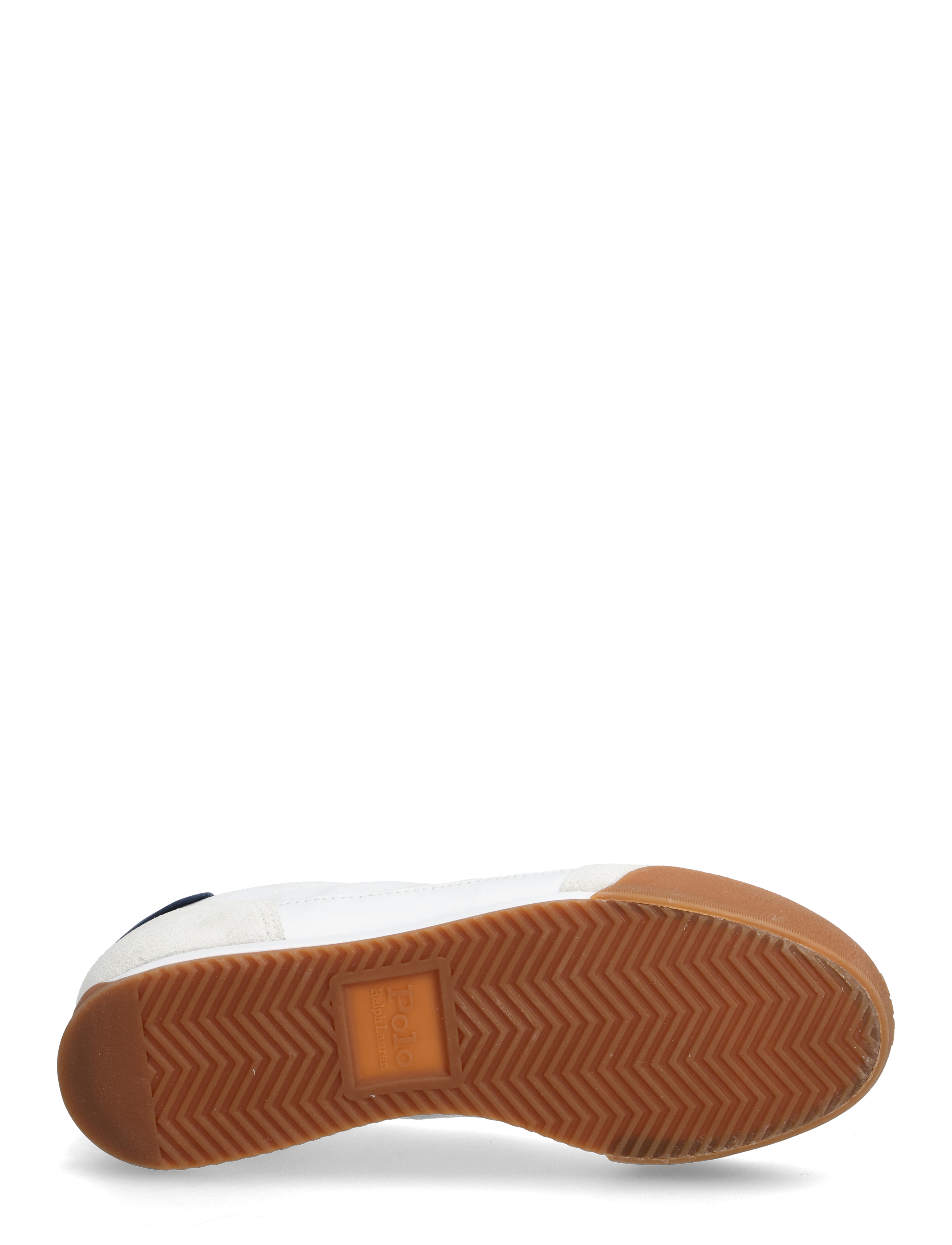Polo Ralph Lauren - Hester Leather-Suede Sneaker - konfirmation - white/navy - 4