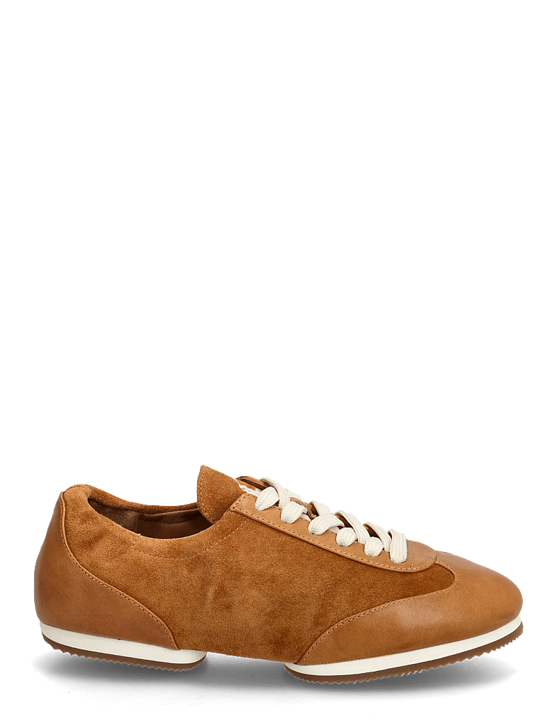 Polo Ralph Lauren - The Leather-Suede Pony Ballerina Sneaker - låga sneakers - rum - 1