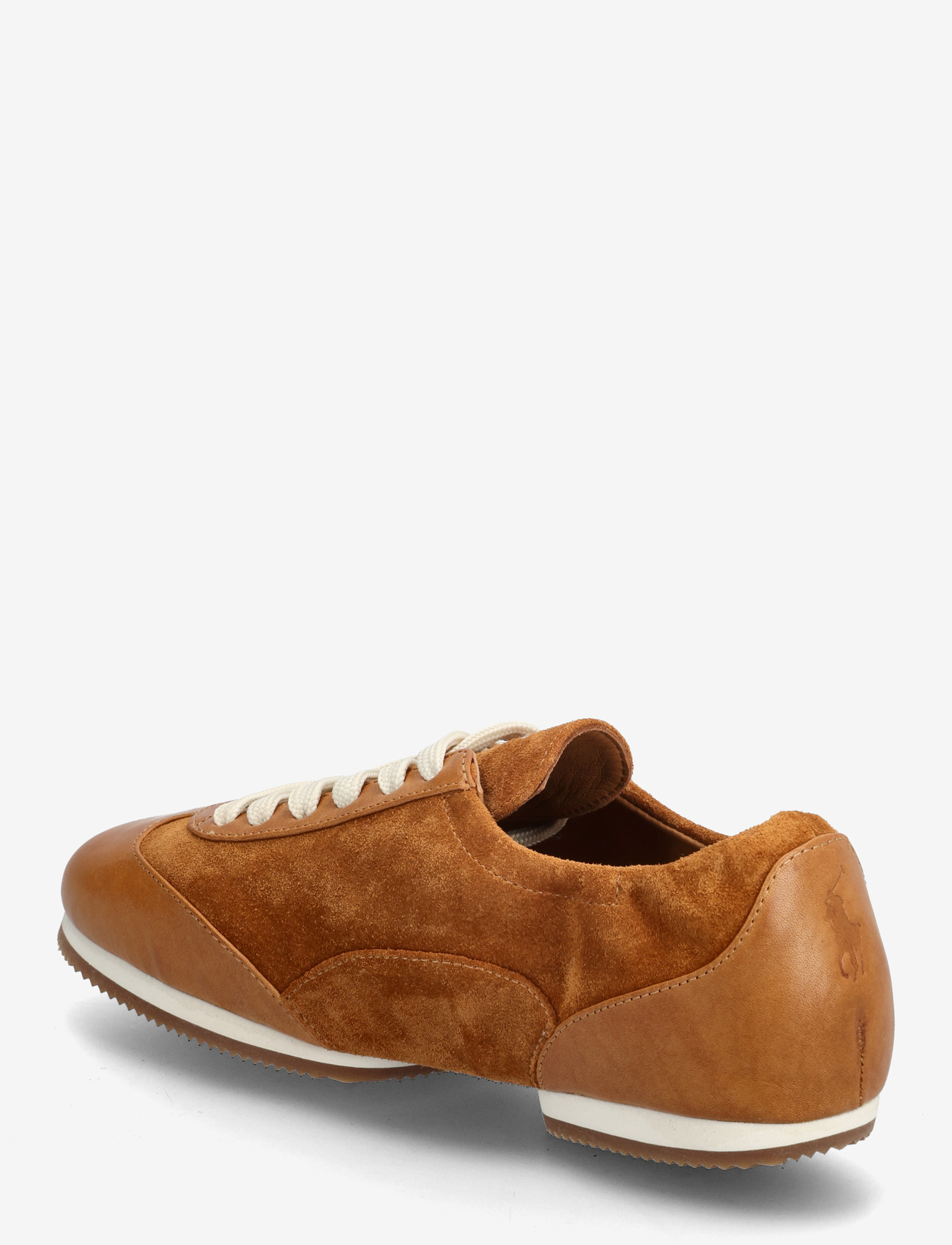 Polo Ralph Lauren - The Leather-Suede Pony Ballerina Sneaker - låga sneakers - rum - 2