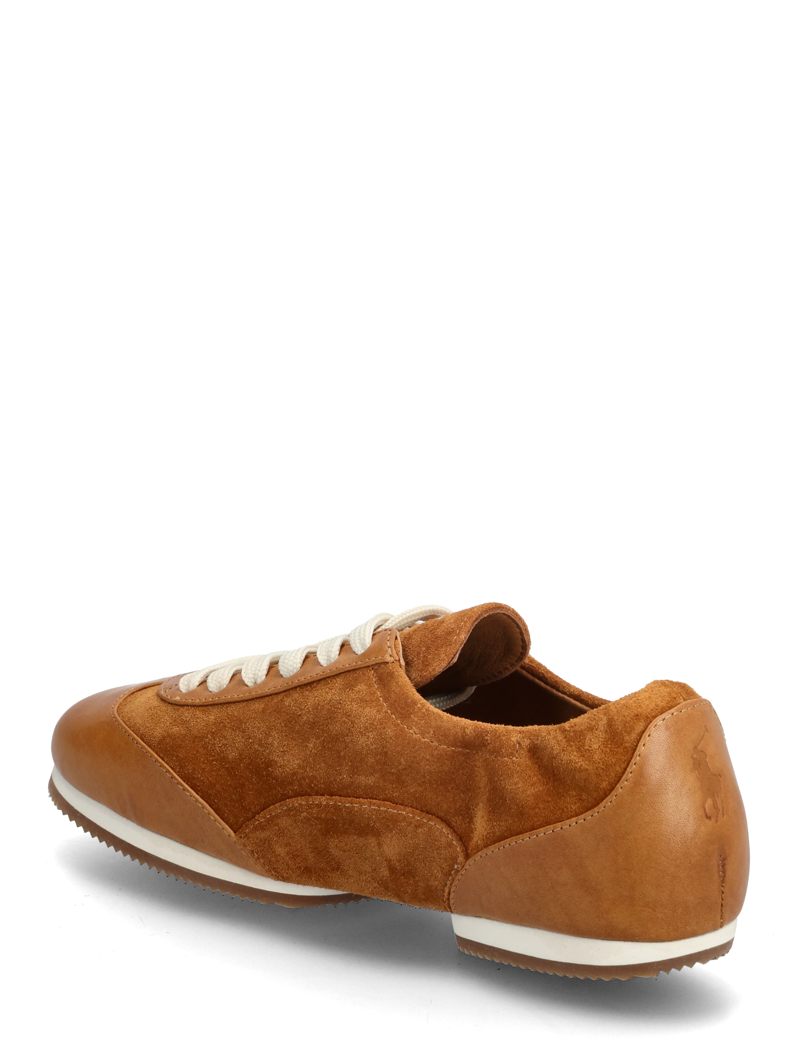 Polo Ralph Lauren - The Leather-Suede Pony Ballerina Sneaker - rum - 2