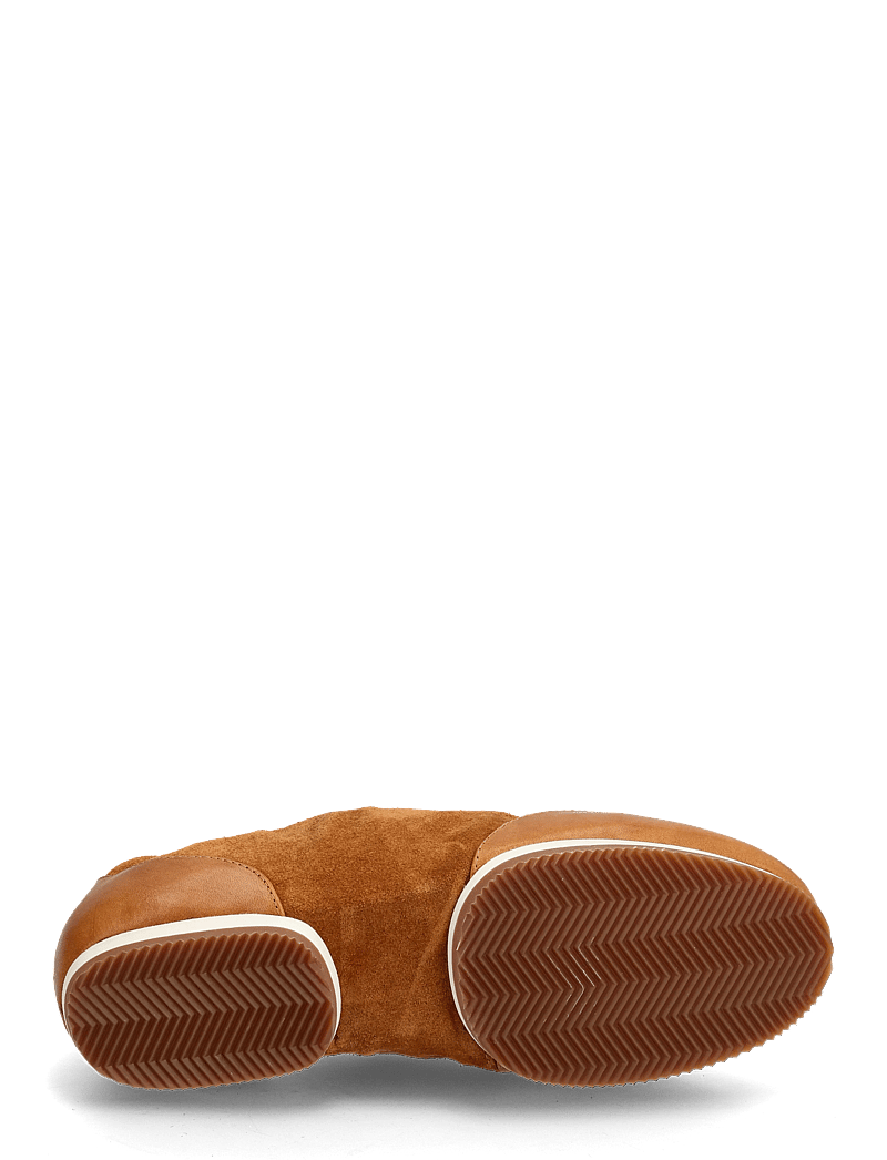 Polo Ralph Lauren - The Leather-Suede Pony Ballerina Sneaker - låga sneakers - rum - 4