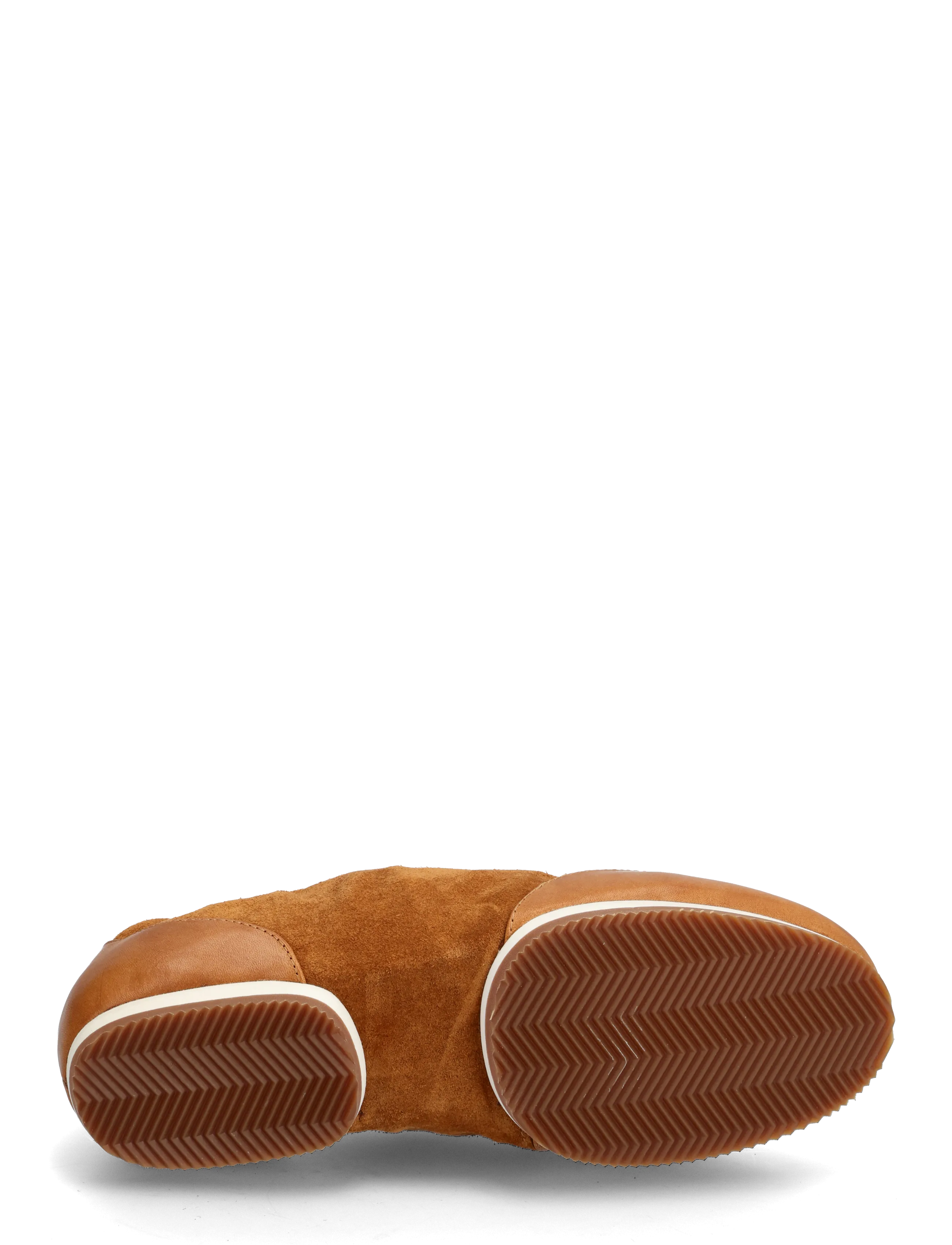 Polo Ralph Lauren - The Leather-Suede Pony Ballerina Sneaker - rum - 4
