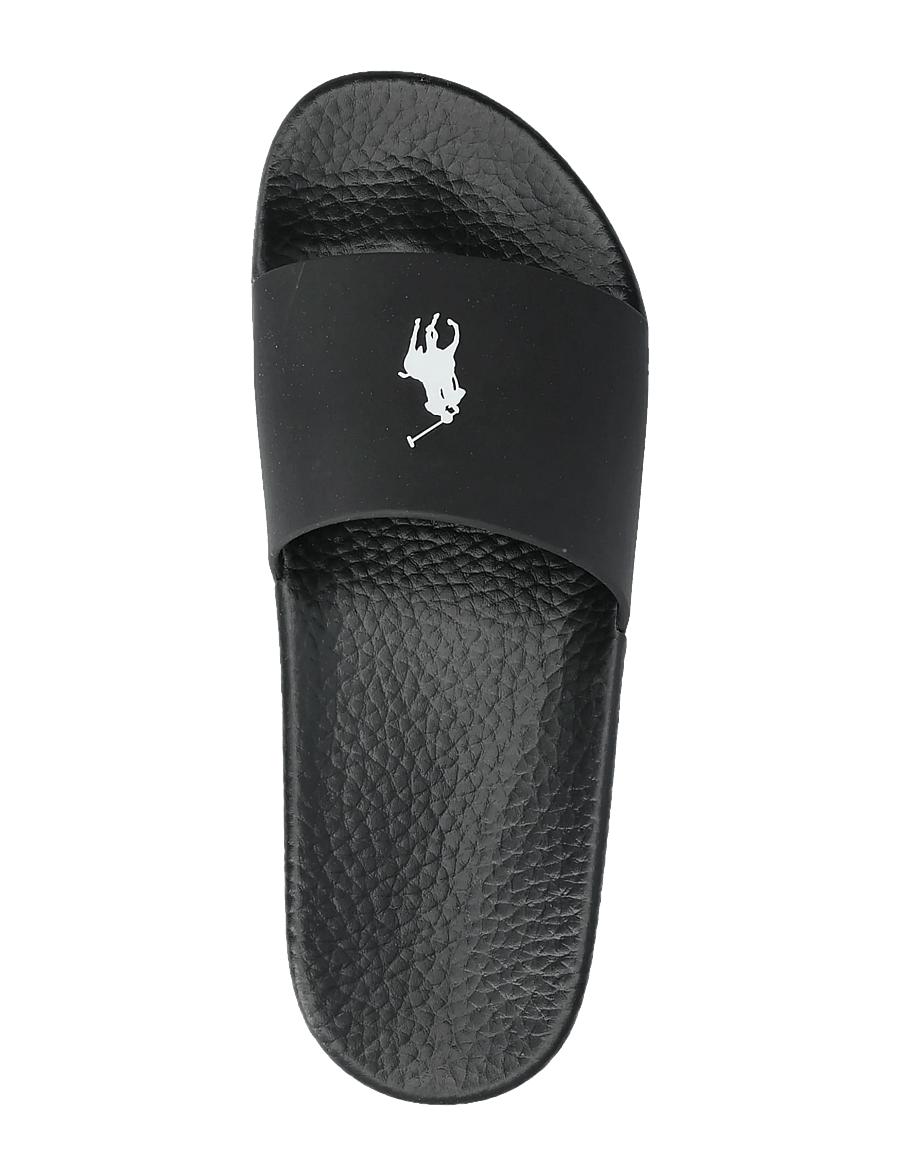Polo Ralph Lauren - EVA-POLO SLIDE-SN-SLI - sandales de bain - black/white - 3