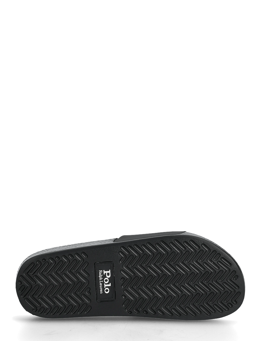 Polo Ralph Lauren - EVA-POLO SLIDE-SN-SLI - sandales de bain - black/white - 4