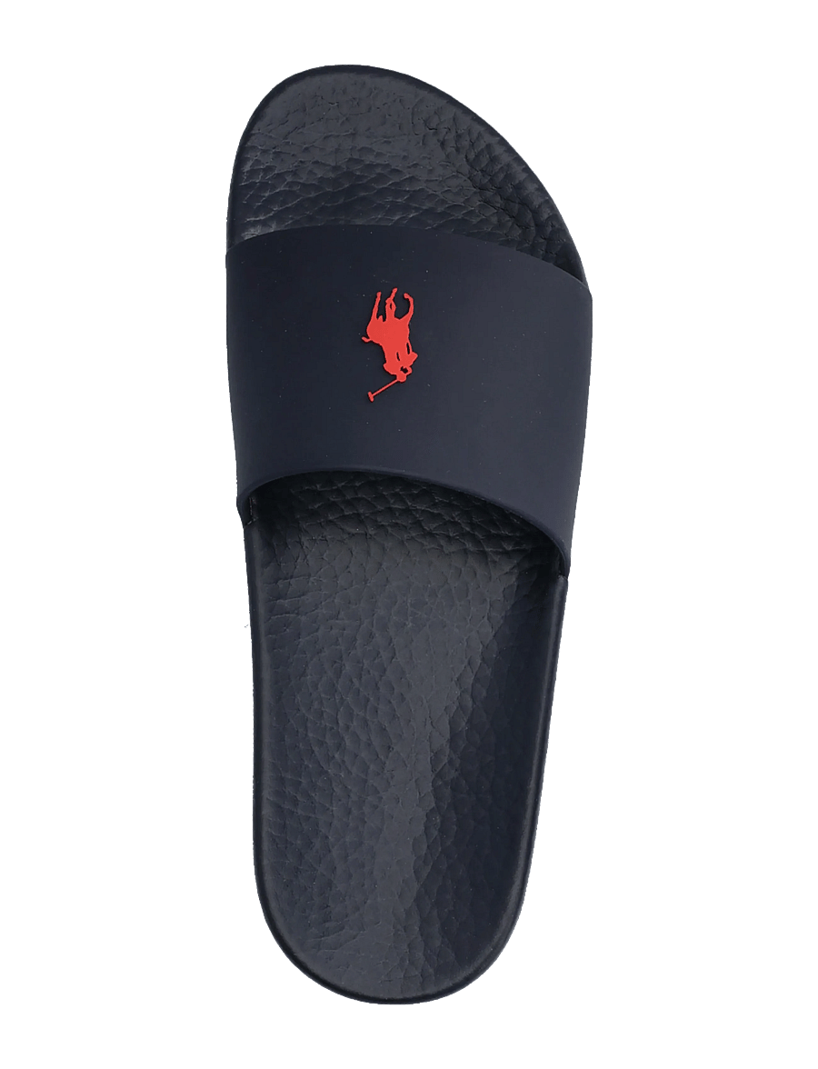 Polo Ralph Lauren - Big Pony Slide - badesandaler - navy/red - 3