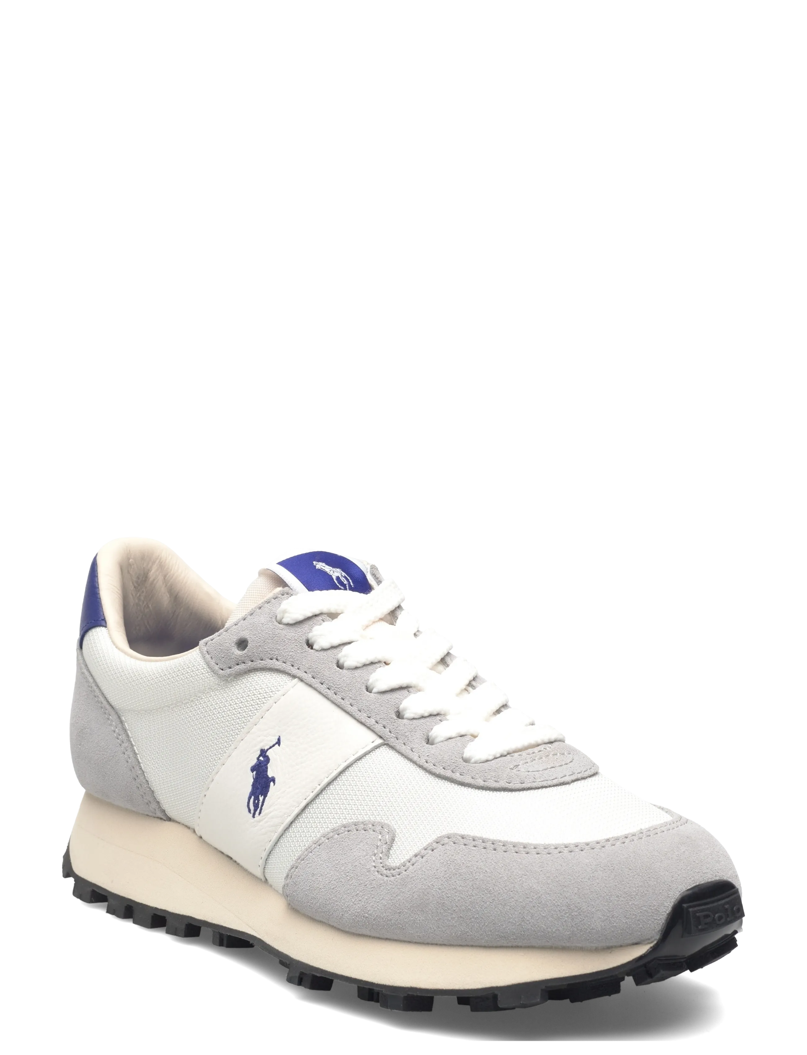 Polo Ralph Lauren PRL Trail 125 Suede-Mesh Sneaker - Jalanõud - GREY/ROYAL / grey