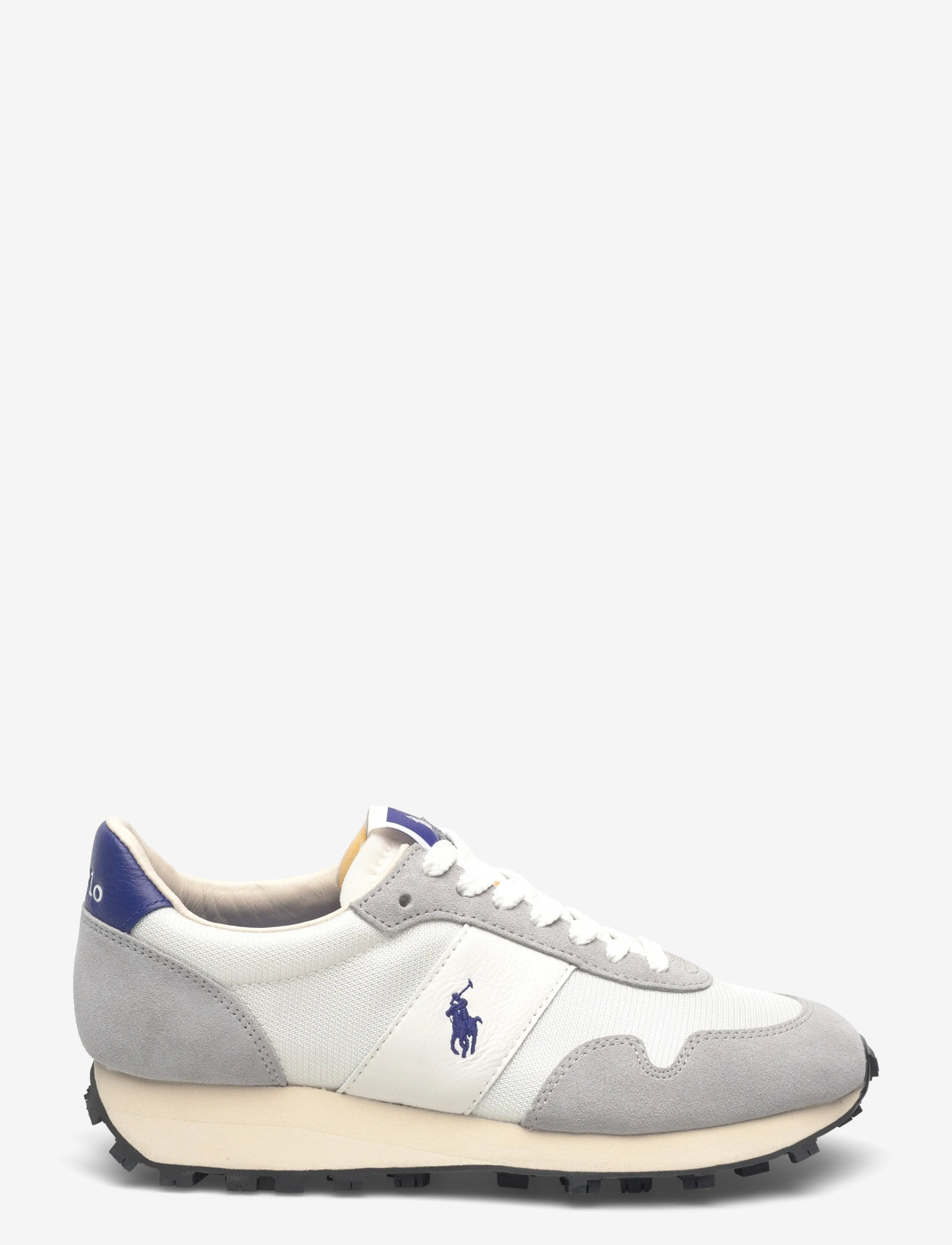 Polo Ralph Lauren - PRL Trail 125 Suede-Mesh Sneaker - niedrige sneakers - grey/royal - 1