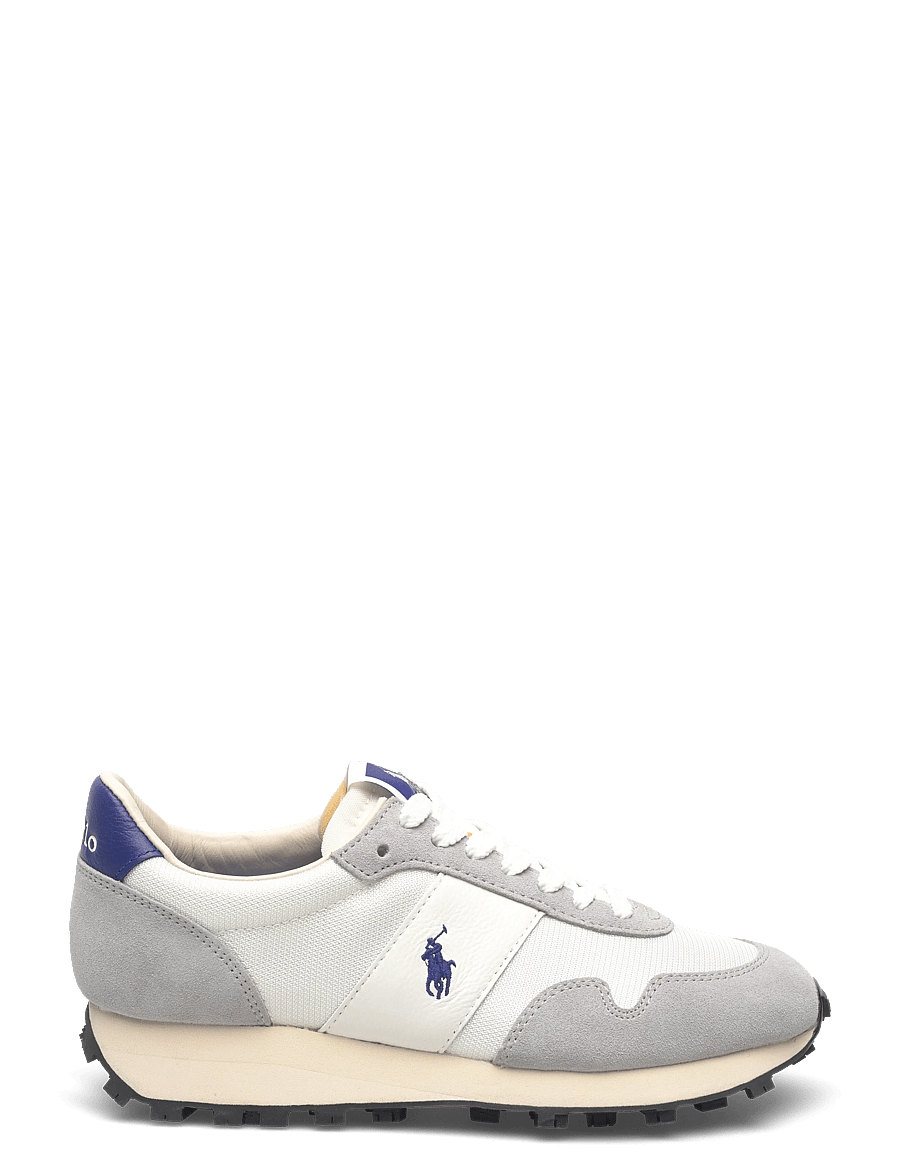 Polo Ralph Lauren - PRL Trail 125 Suede-Mesh Sneaker - grey/royal - 1