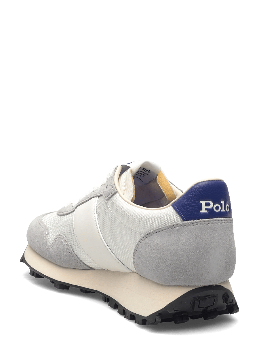 Polo Ralph Lauren - PRL Trail 125 Suede-Mesh Sneaker - grey/royal - 2