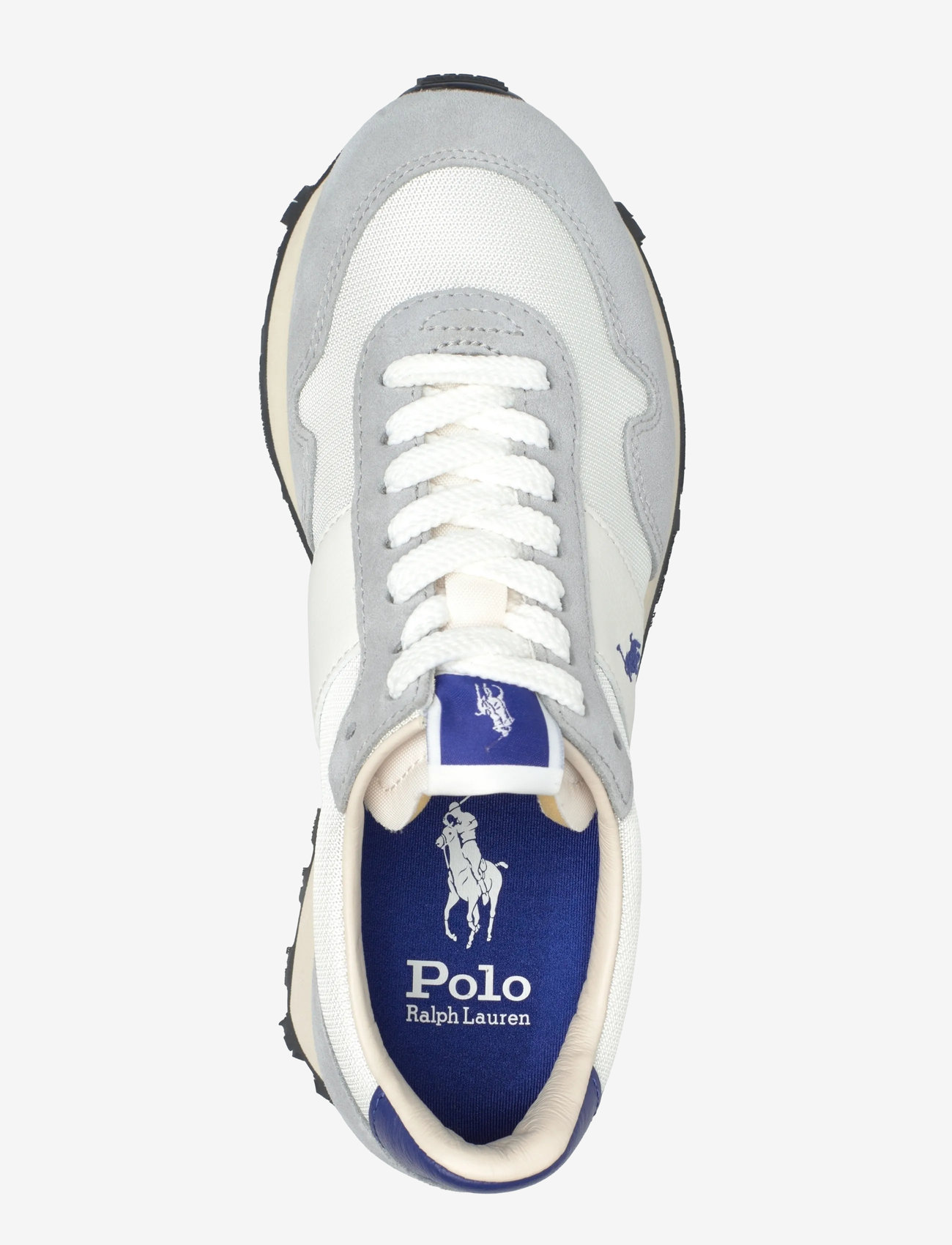 Polo Ralph Lauren - PRL Trail 125 Suede-Mesh Sneaker - niedrige sneakers - grey/royal - 3