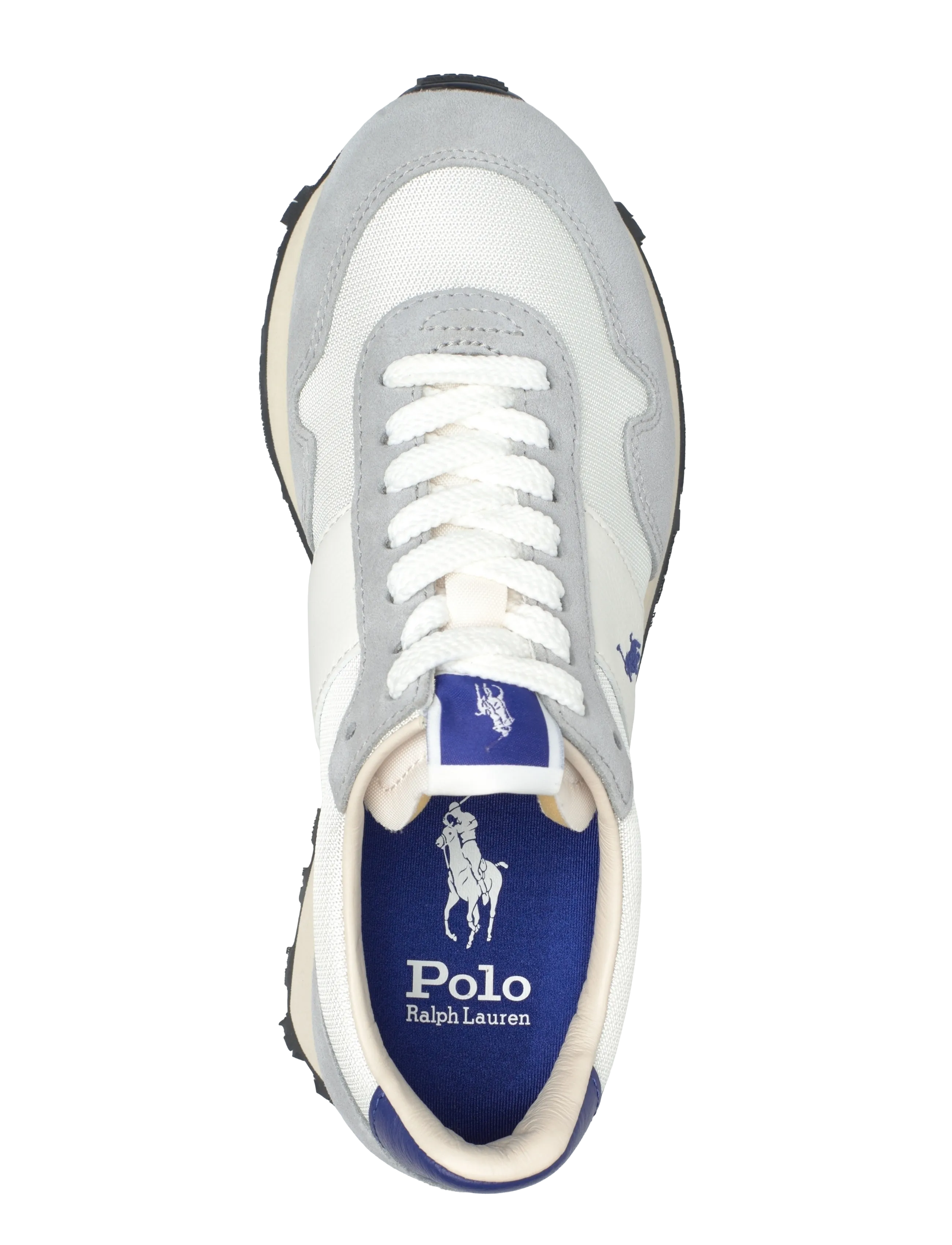 Polo Ralph Lauren - PRL Trail 125 Suede-Mesh Sneaker - niedrige sneaker - grey/royal - 3