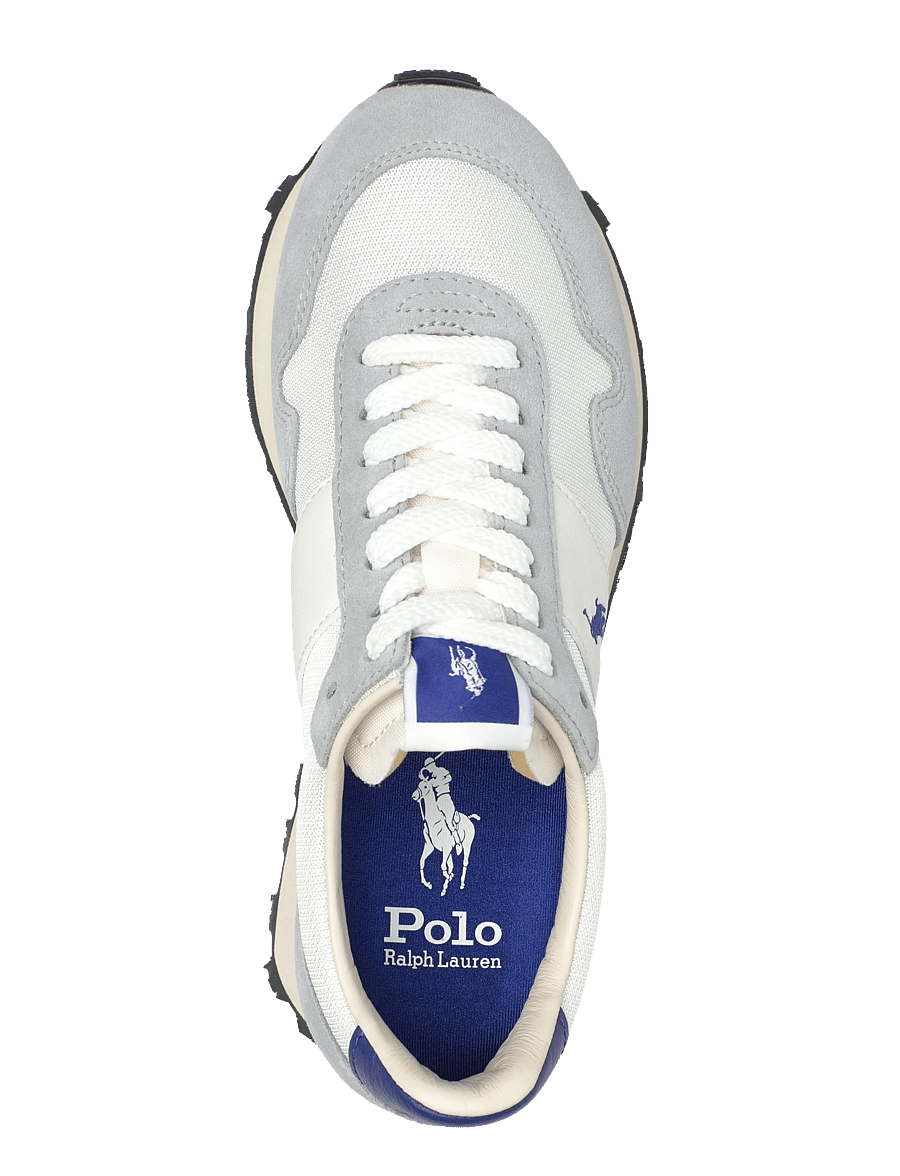 Polo Ralph Lauren - PRL Trail 125 Suede-Mesh Sneaker - grey/royal - 3