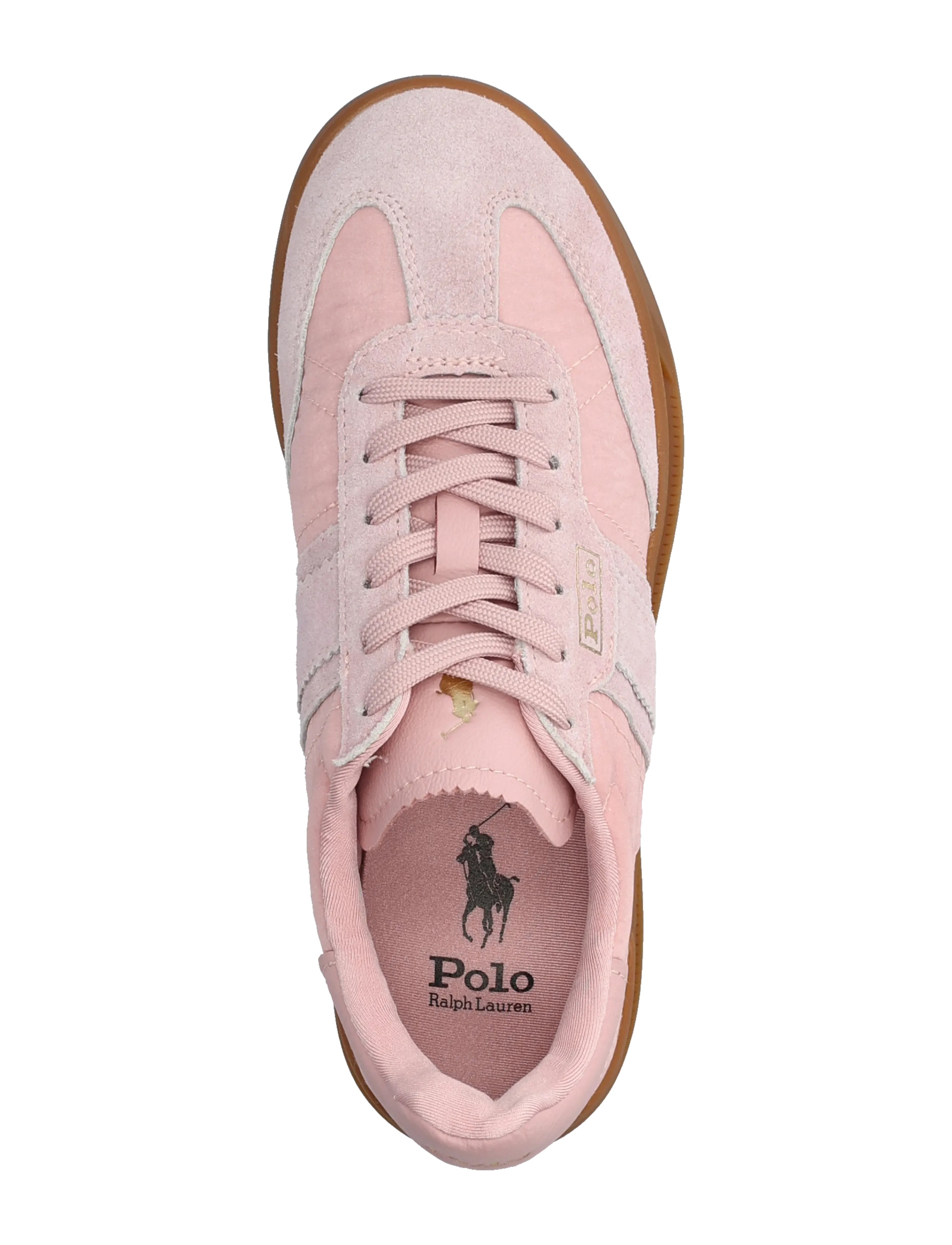 Polo Ralph Lauren - DELAVE SUEDE/NYLON-HTR AERA-SK-LTL - surfside - 3