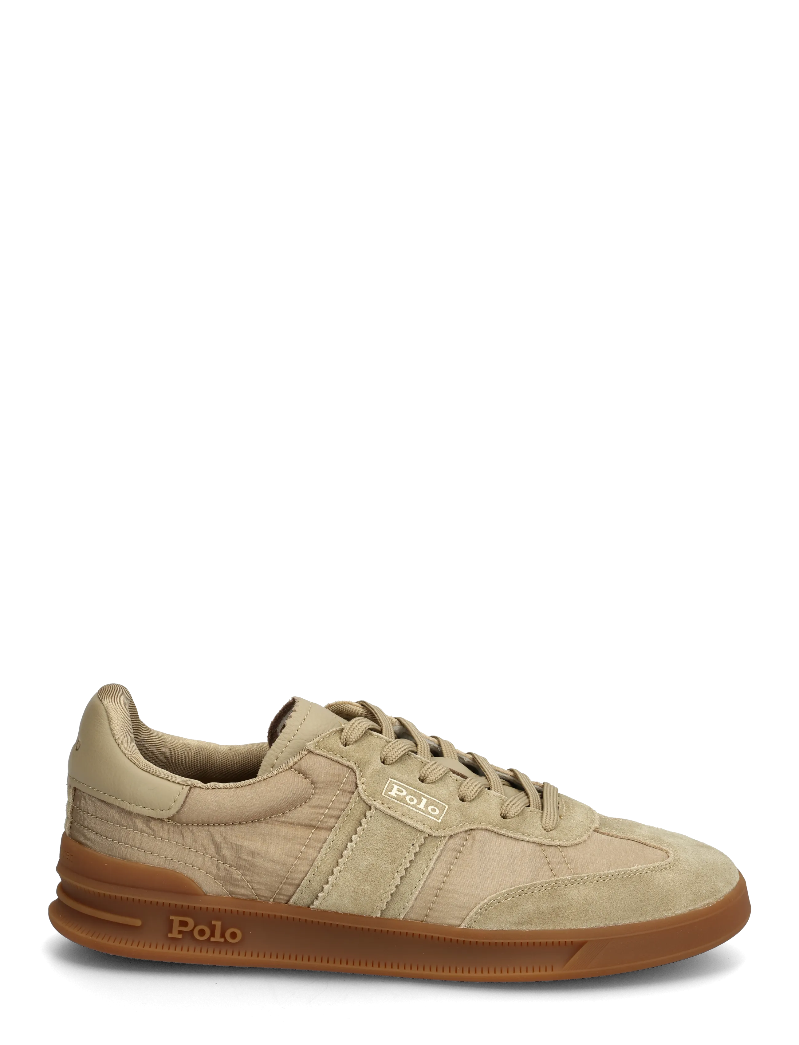 Polo Ralph Lauren - DELAVE SUEDE/NYLON-HTR AERA-SK-LTL - surrey tan - 1
