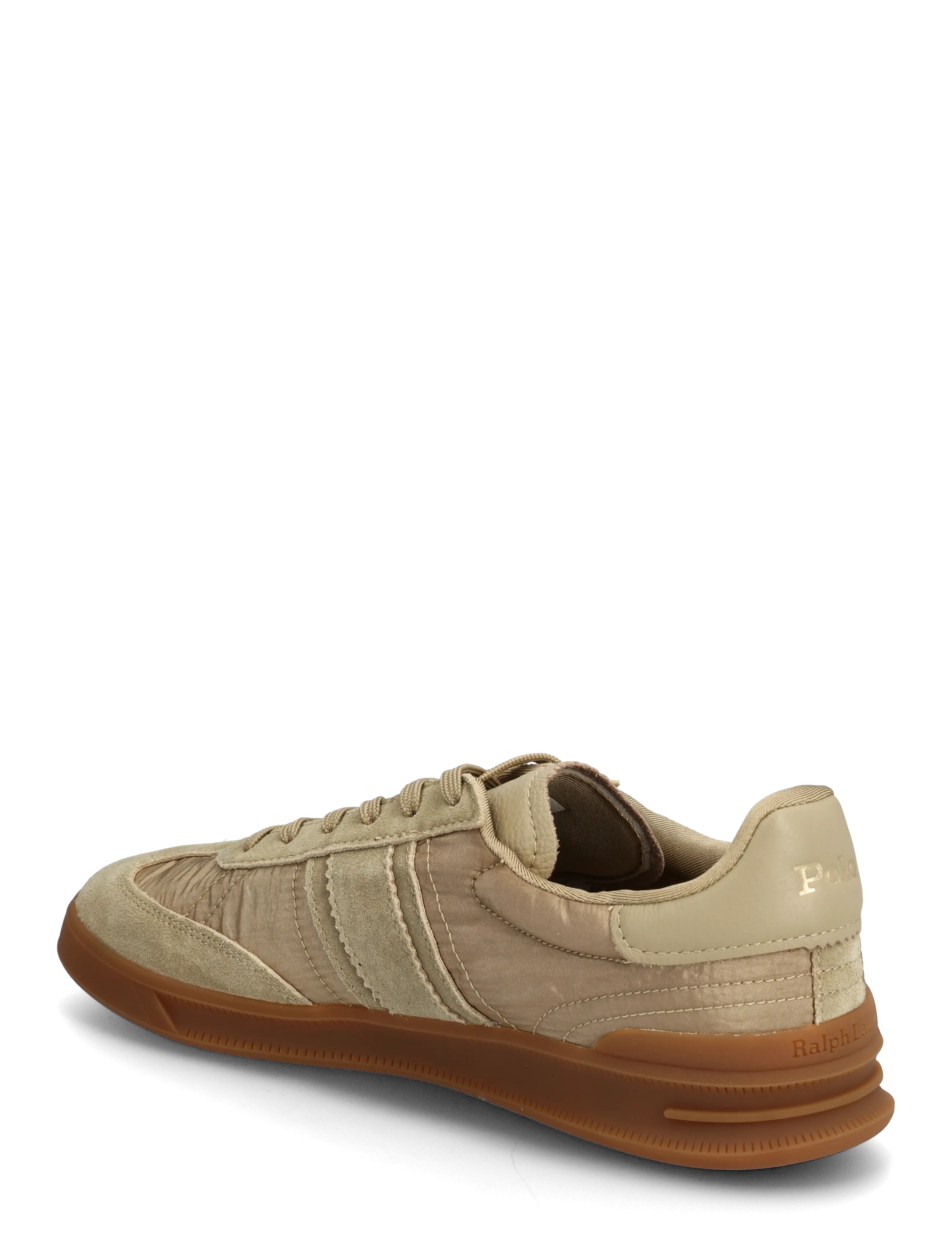 Polo Ralph Lauren - DELAVE SUEDE/NYLON-HTR AERA-SK-LTL - surrey tan - 2