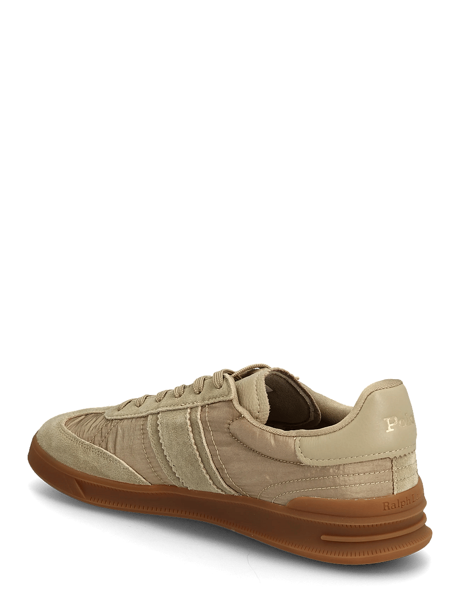 Polo Ralph Lauren - DELAVE SUEDE/NYLON-HTR AERA-SK-LTL - surrey tan - 2