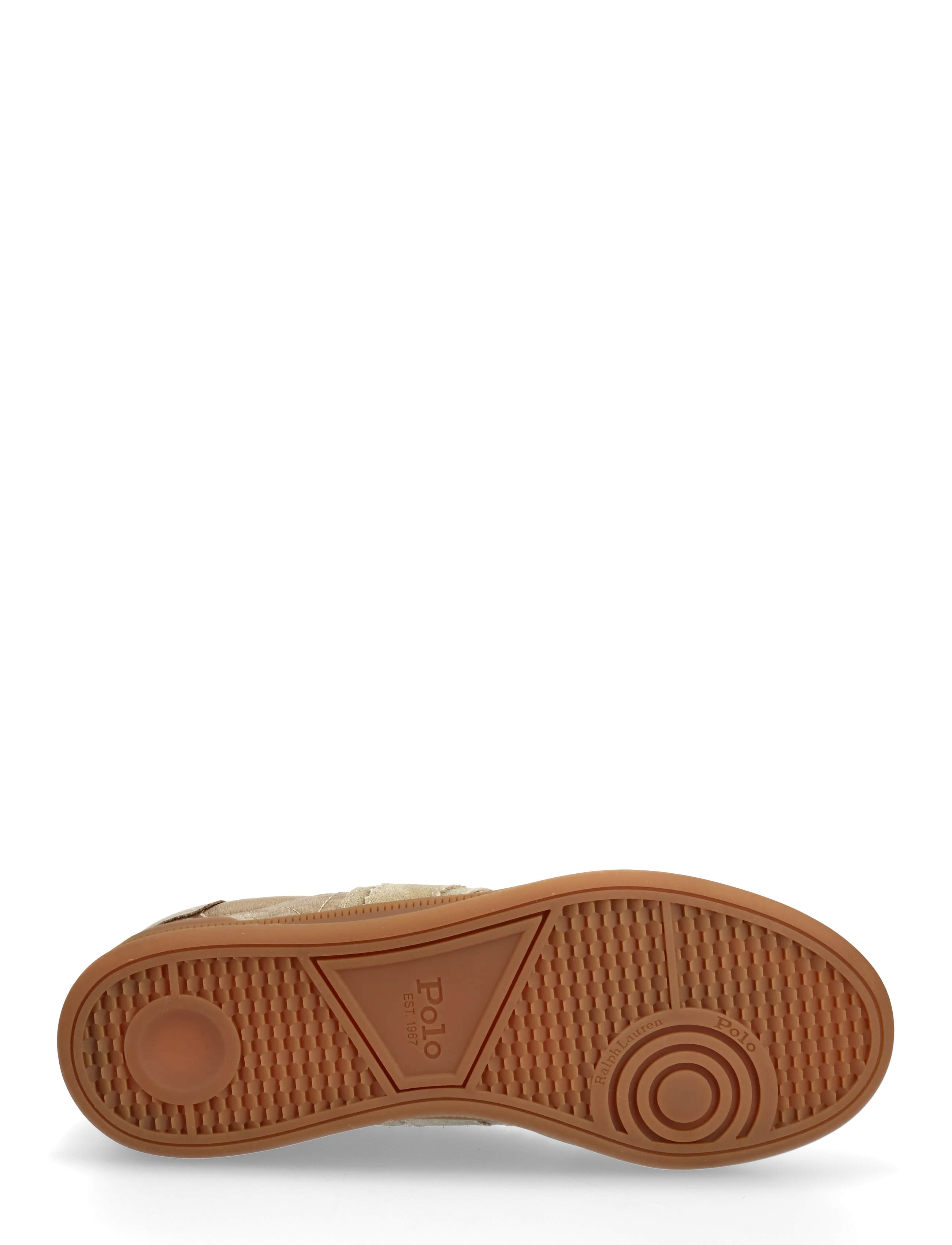 Polo Ralph Lauren - DELAVE SUEDE/NYLON-HTR AERA-SK-LTL - surrey tan - 4