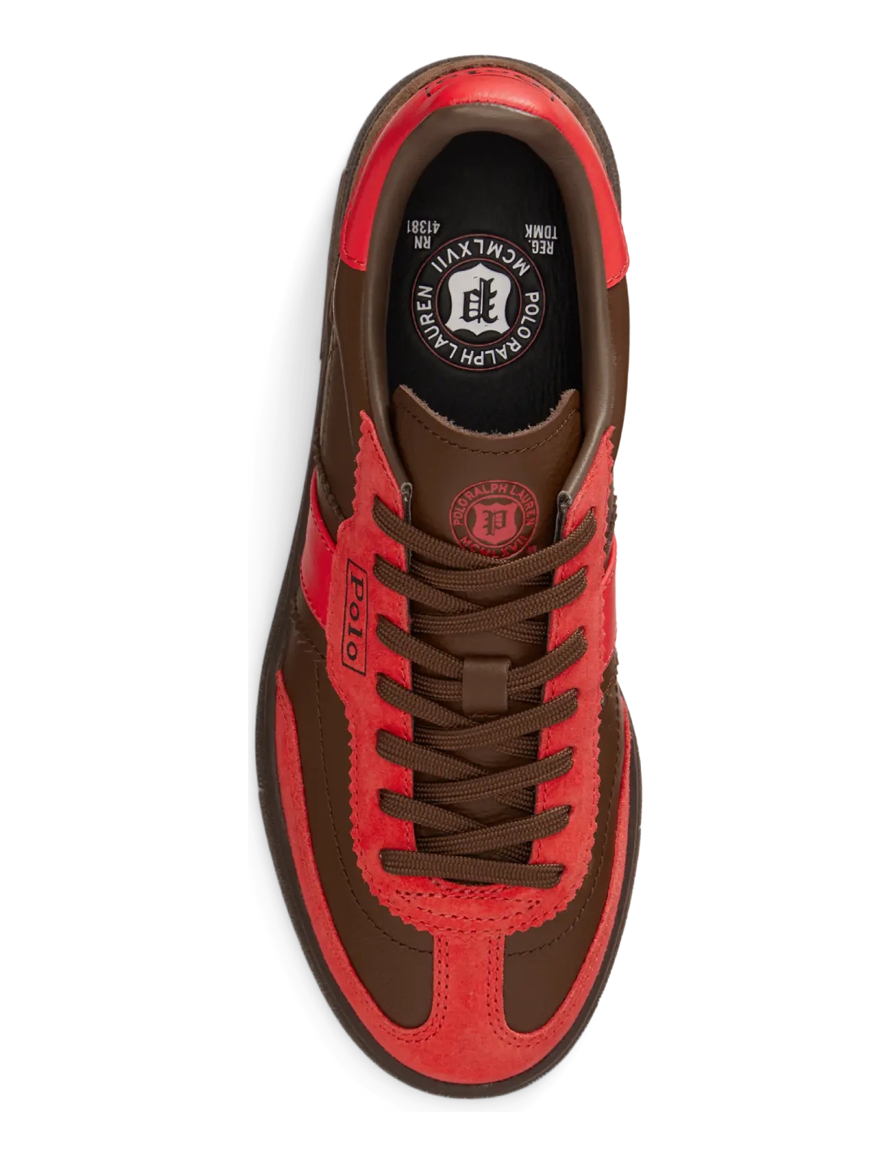 Polo Ralph Lauren - Bedford Suede Sneaker - lave sneakers - bright hibiscus/c - 3