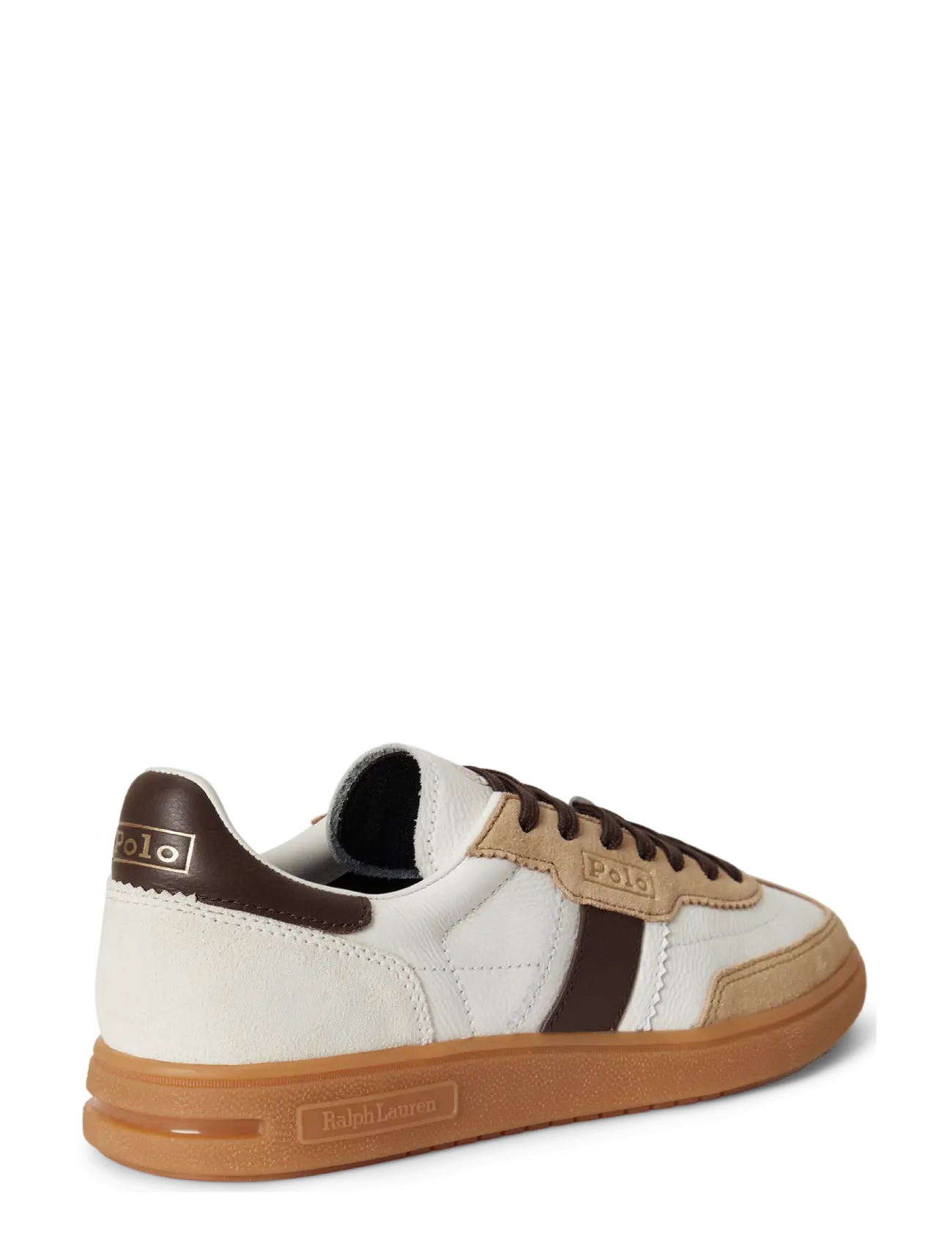 Polo Ralph Lauren - Bedford Suede Sneaker - lave sneakers - deckwash white/cl - 1